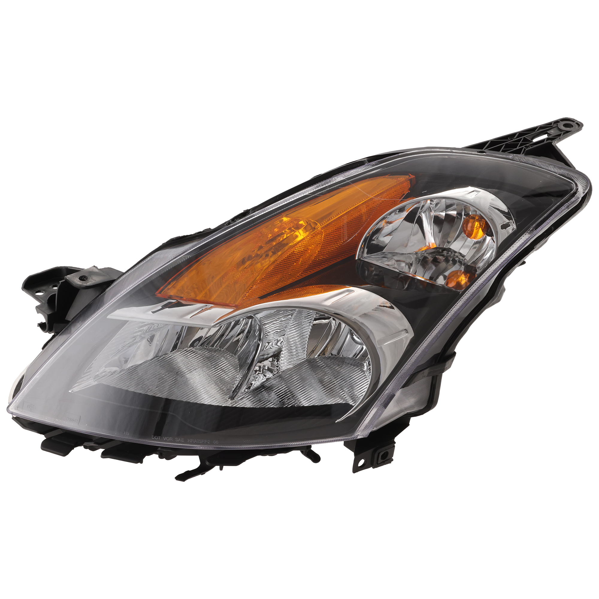 Driver Side Halogen Headlight, With bulb(s), OE Comparable Finish, Sedan, (SE, w/o Sport Package)/Base/S/SL/Hybrid Models - Image 2