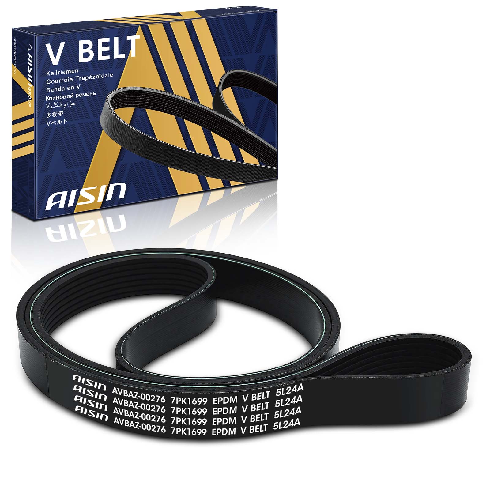 AVBAZ-00276 Serpentine Belt - Sold Individually