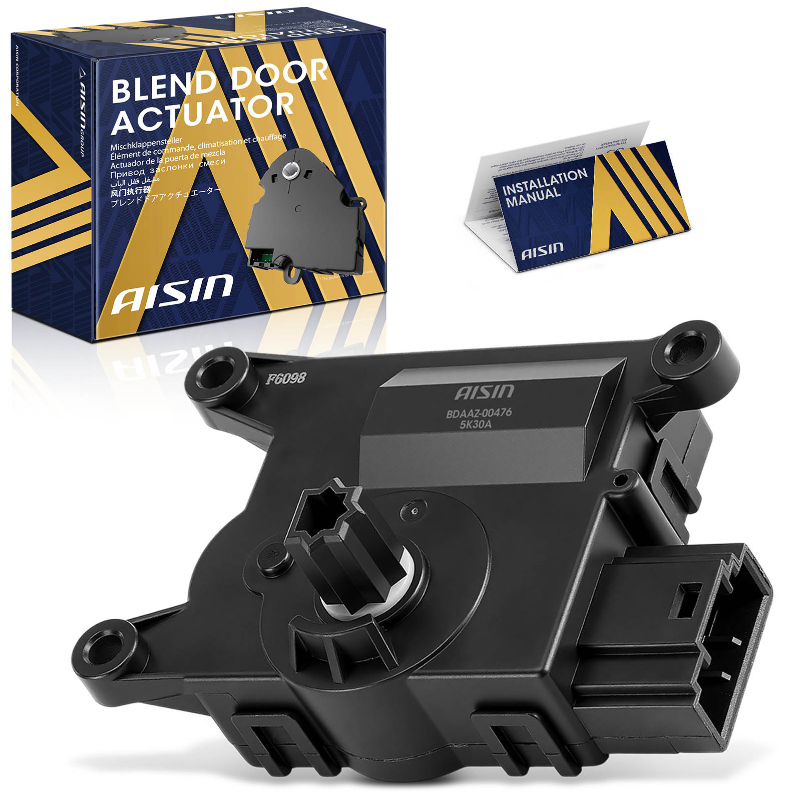 BDAAZ-00476 Heater Blend Door Actuator, Sold Individually