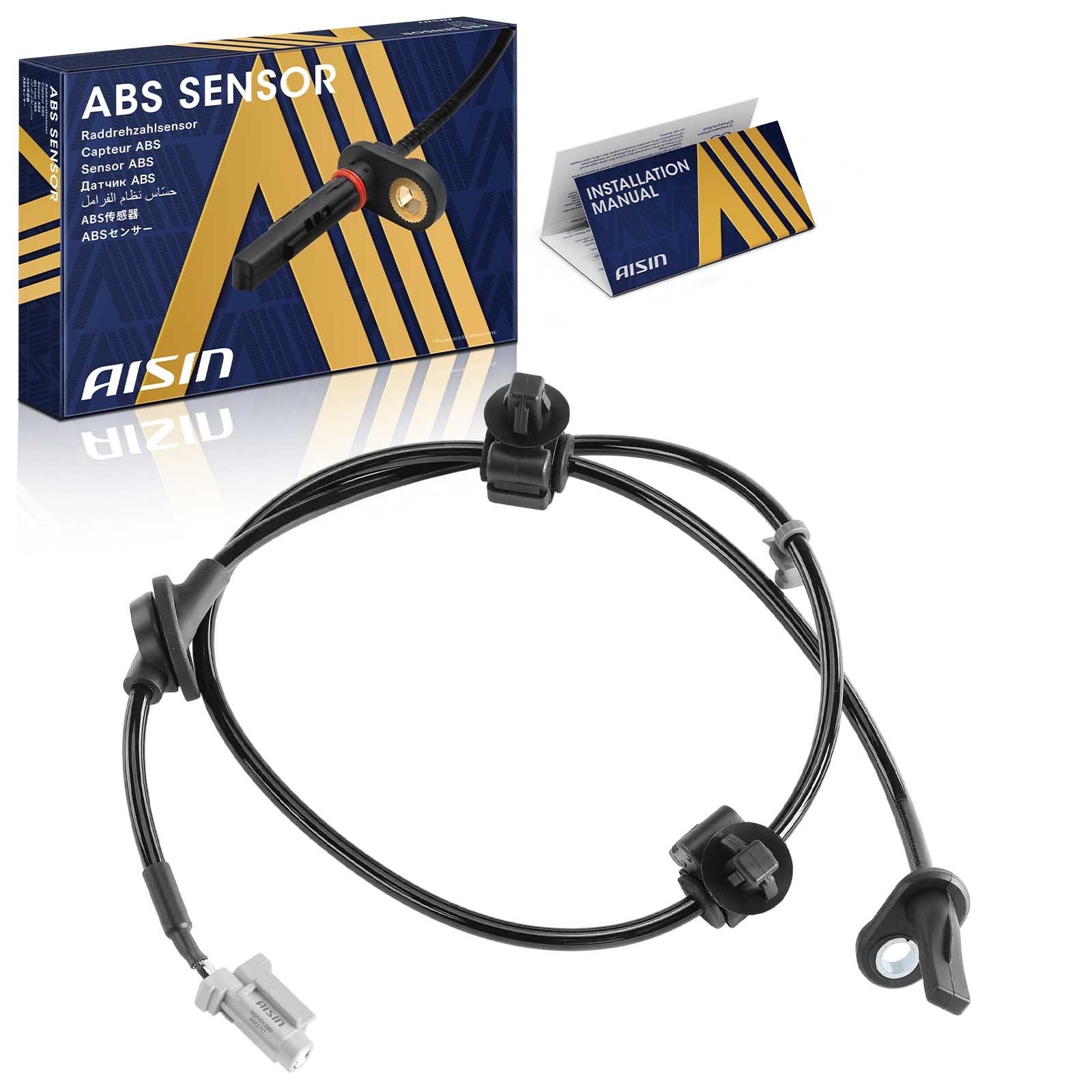 BSF-01380 Front, Driver or Passenger Side ABS Speed Sensor Sold Individually