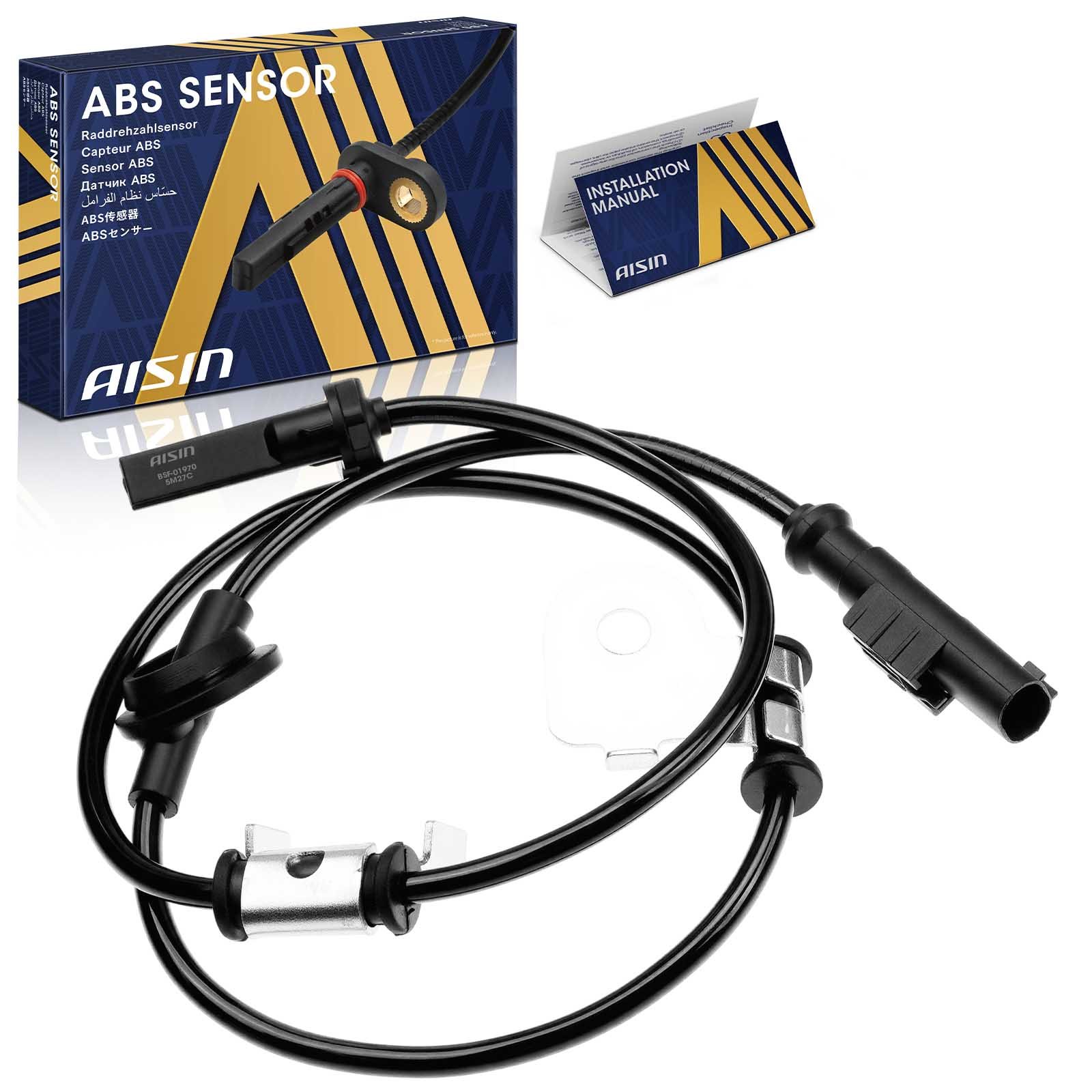 BSF-01970 Front, Passenger Side ABS Speed Sensor Sold Individually