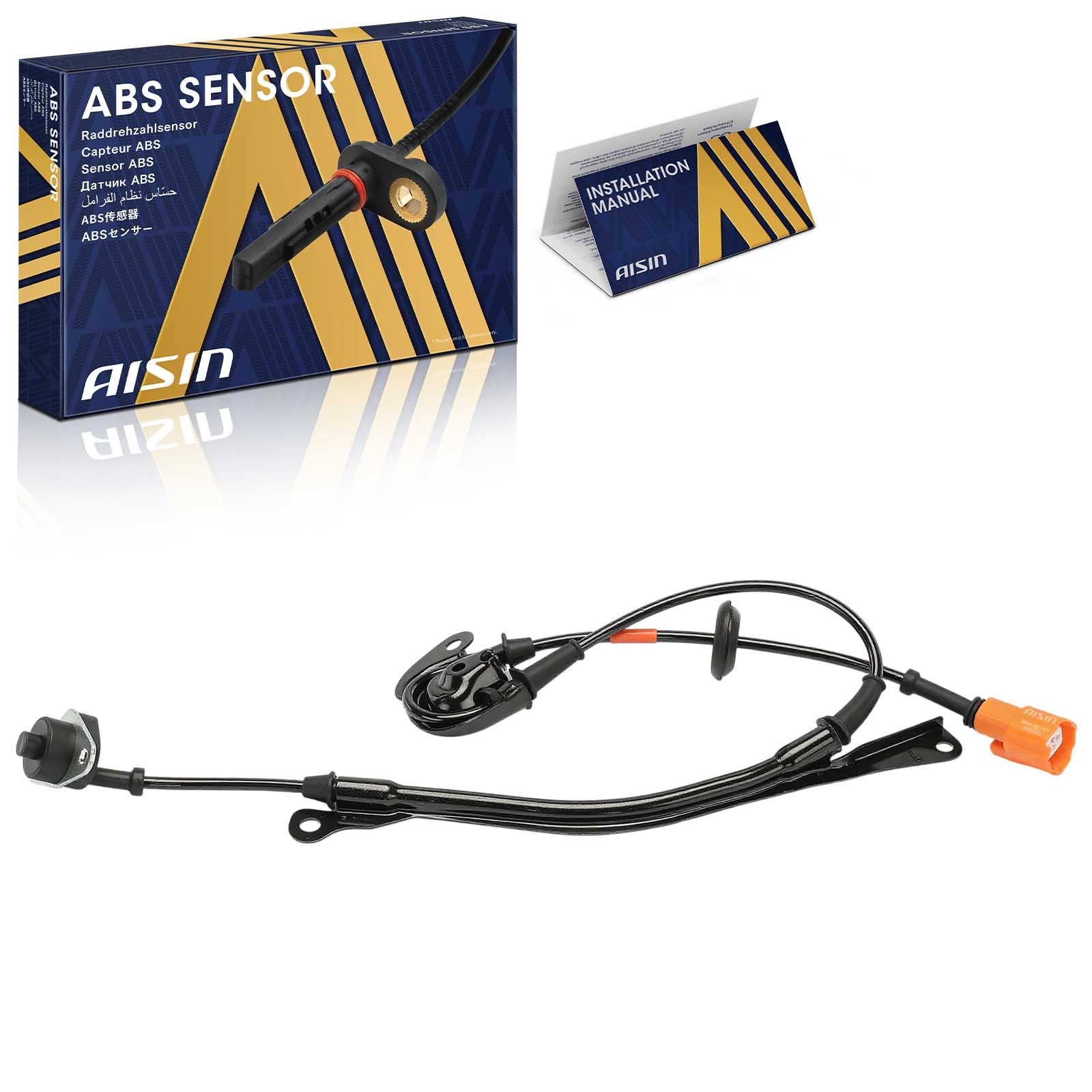 BSH-00197 Front, Driver Side ABS Speed Sensor FWD Sold Individually