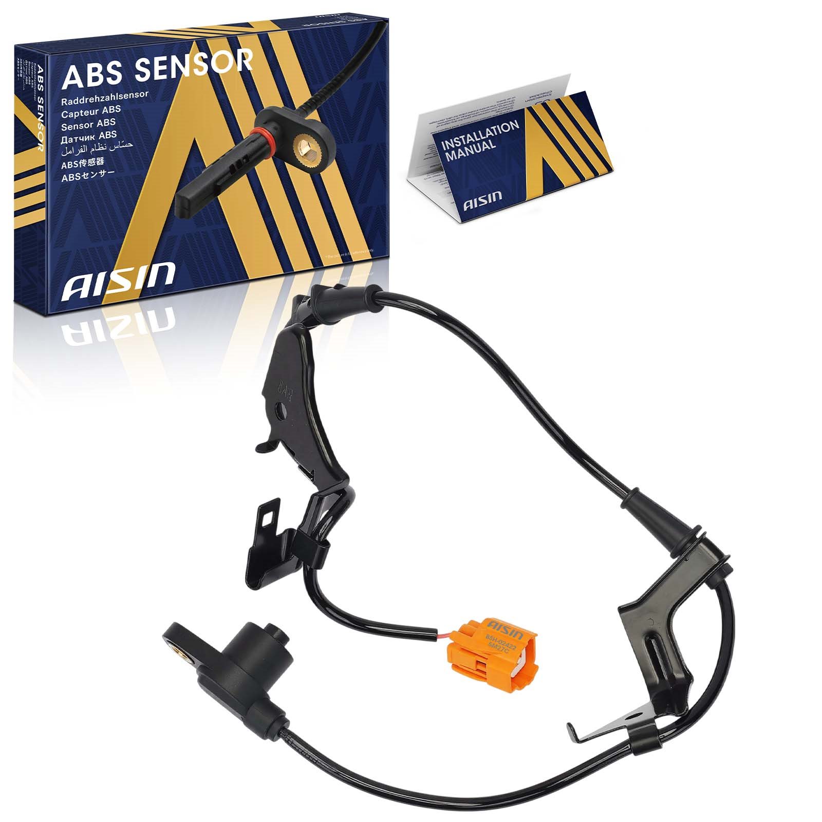 BSH-02422 Front, Passenger Side ABS Speed Sensor Sold Individually