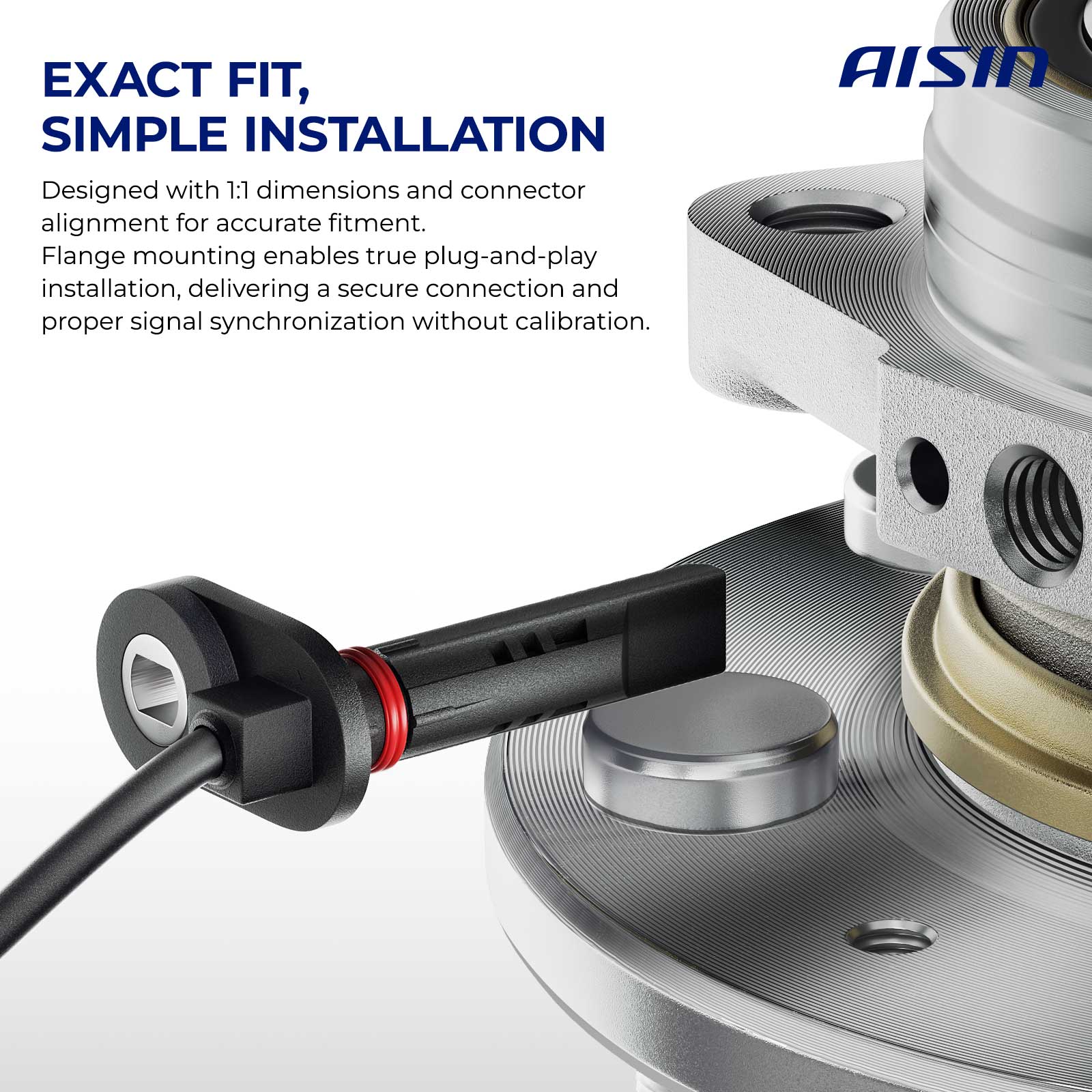BSH-02688 Rear, Passenger Side ABS Speed Sensor Sold Individually - Image 5