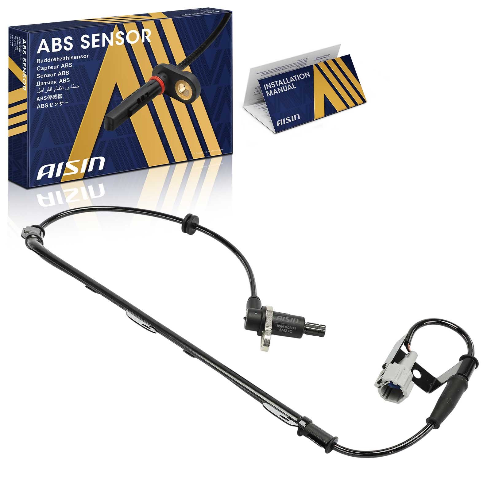 BSN-00331 Rear, Passenger Side ABS Speed Sensor Sold Individually