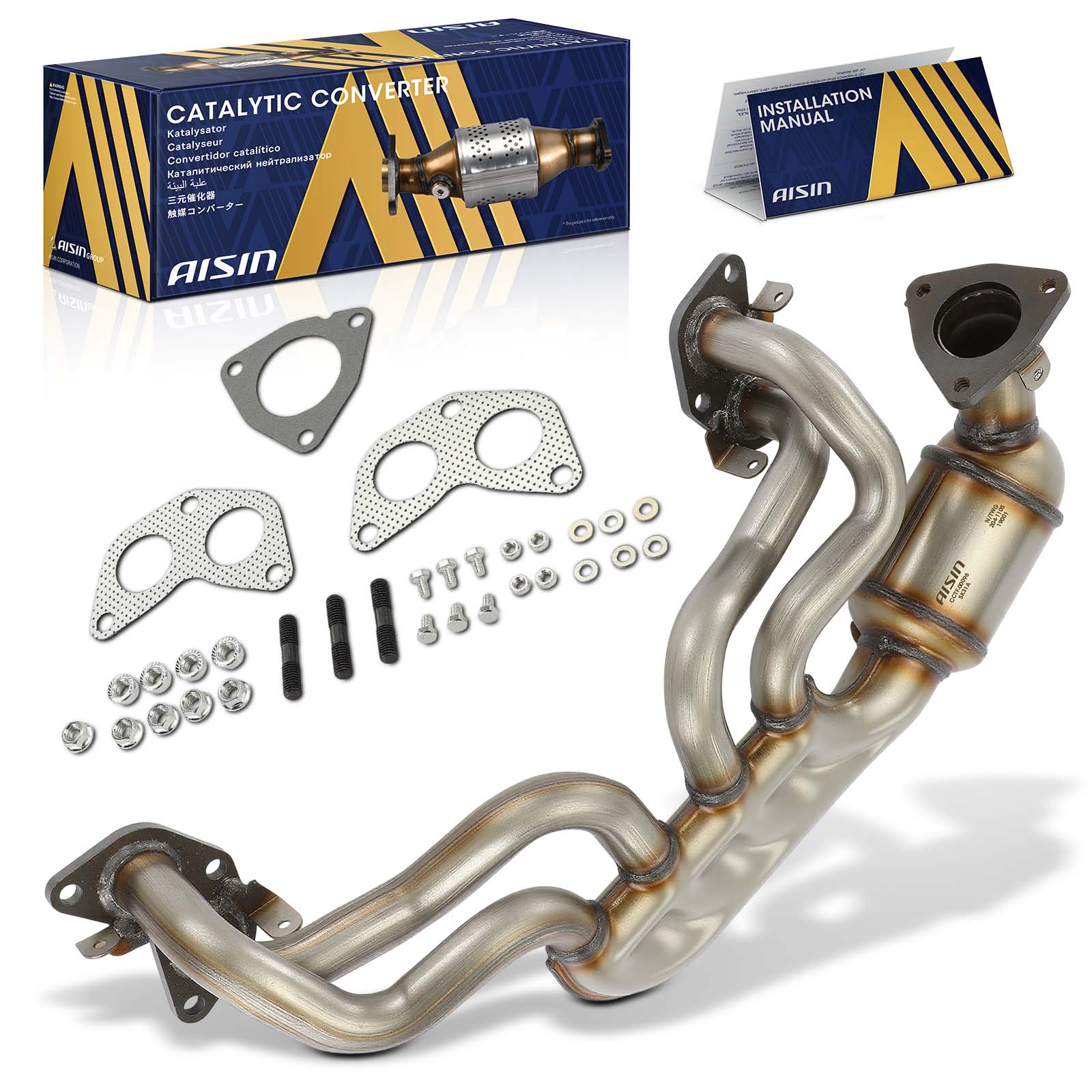 CCTF-00096 Catalytic Converter, Federal EPA Standard, 46-State Legal (Cannot ship to CA, CO, NY or ME), Direct Fit