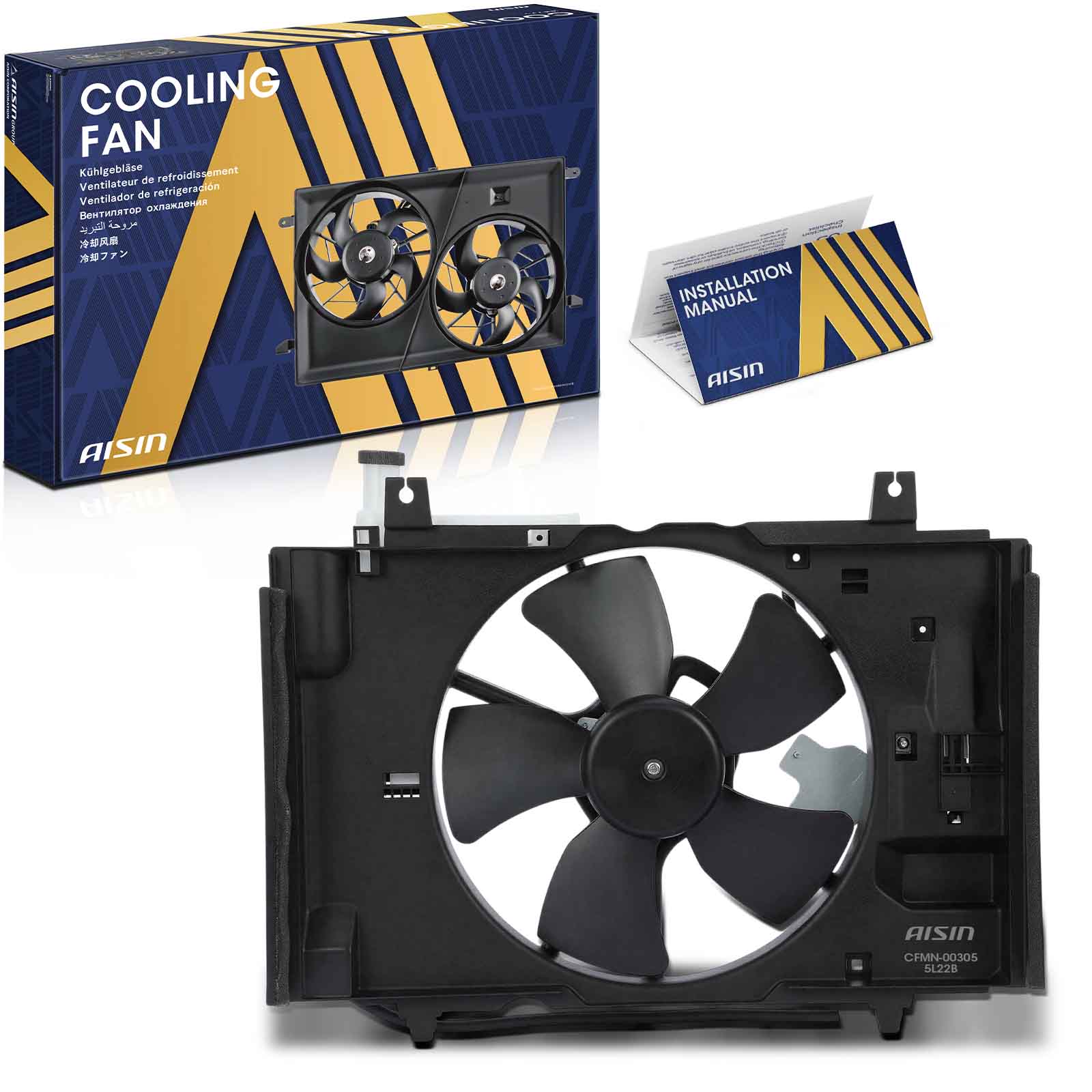 CFMN-00305 OE Replacement Radiator Fan, Single fan