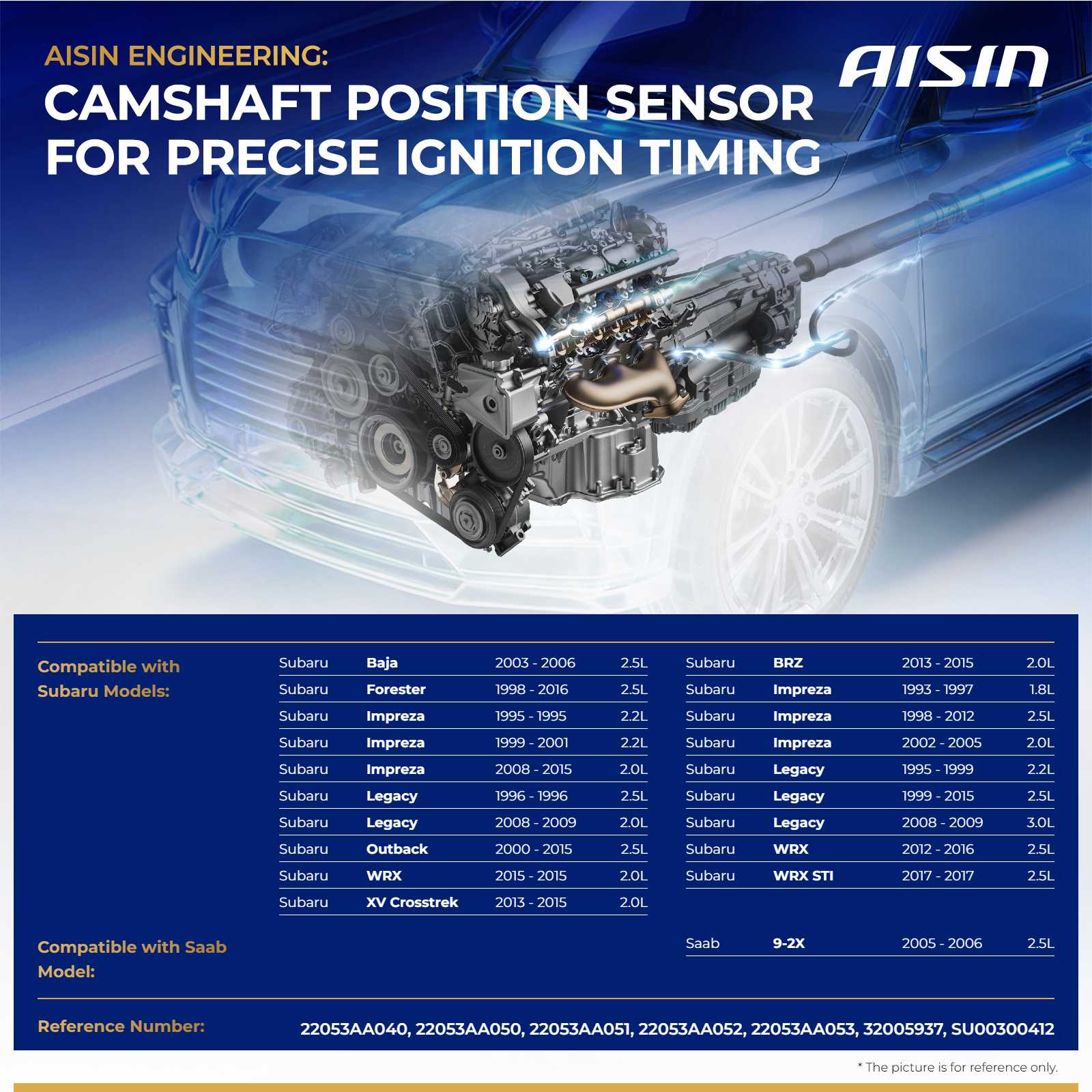 CKSAZ-00251 Crankshaft Position Sensor - Image 2