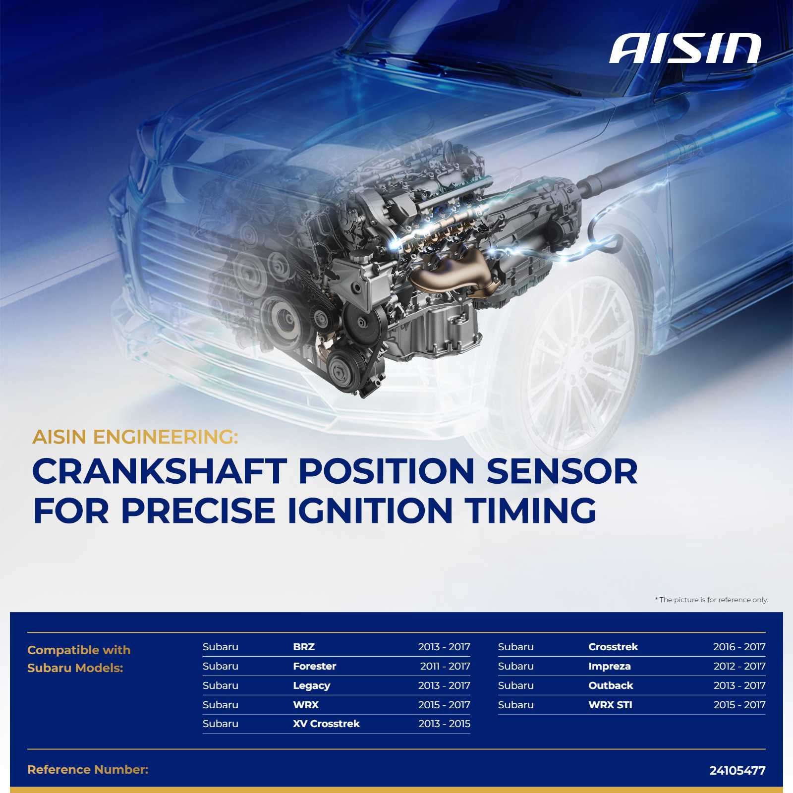 CKSF-00175 Crankshaft Position Sensor - Image 2