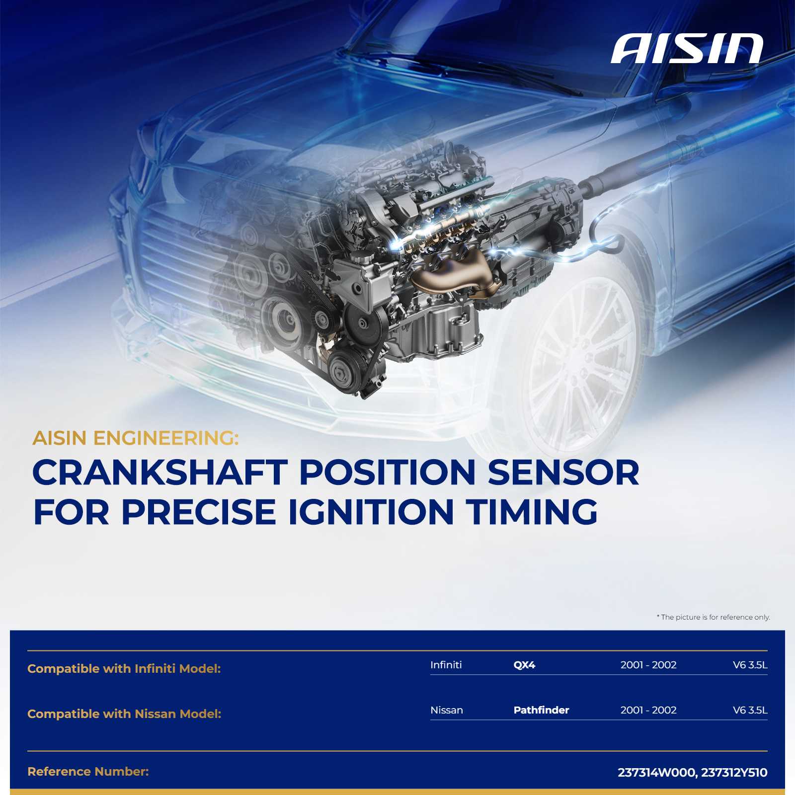 CKSN-00331 Crankshaft Position Sensor - Image 2