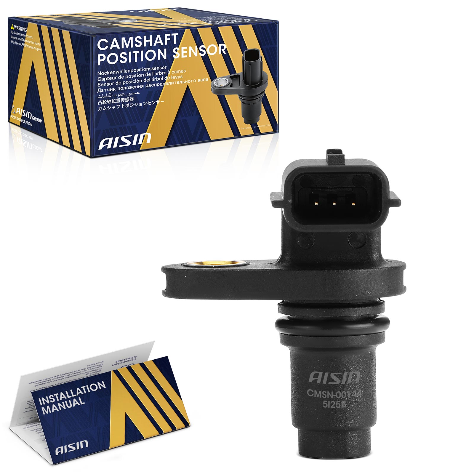 CMSN-00144 Camshaft Position Sensor, Sold Individually