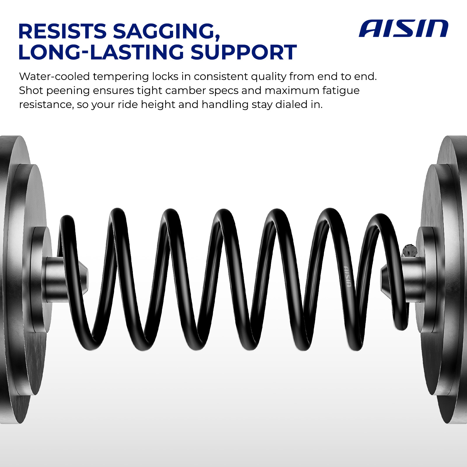COSH-00497 Rear, Driver and Passenger Side Coil Springs, Set of 2 - Image 4