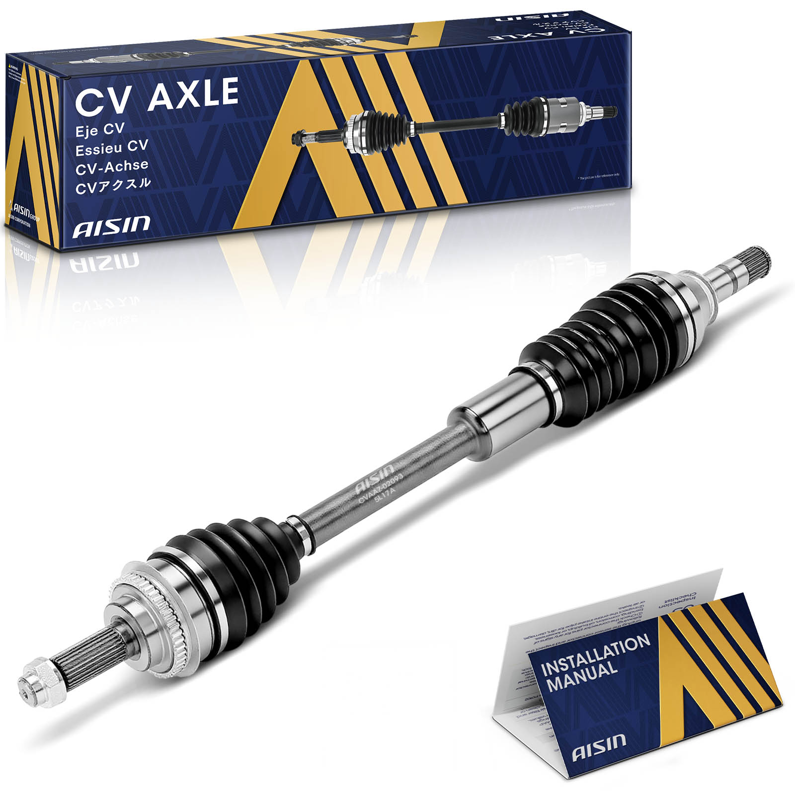 CVAAZ-02093 Axle Assembly - Sold Individually AWD