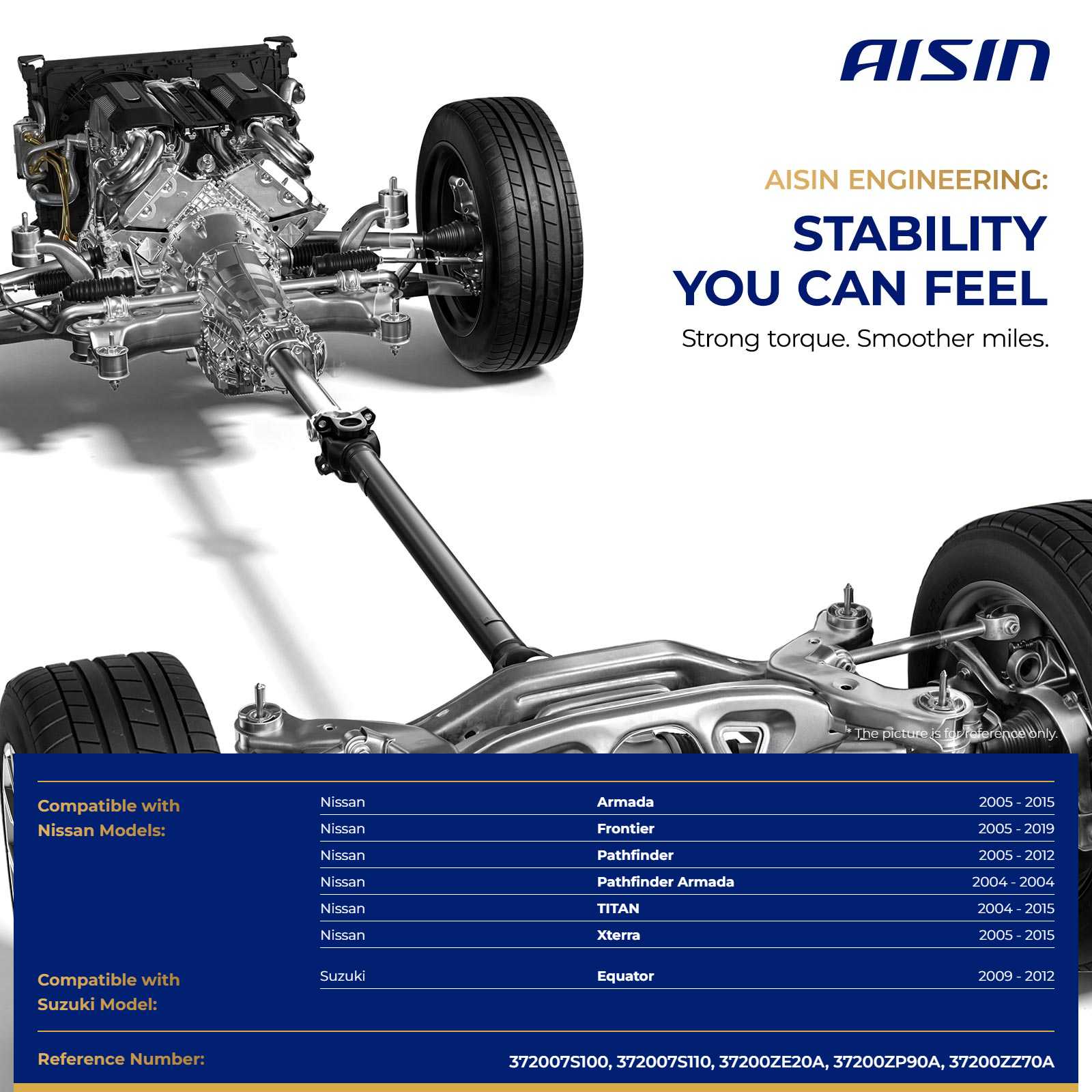 DRSAZ-00458 Front Driveshaft, 4WD - Image 2