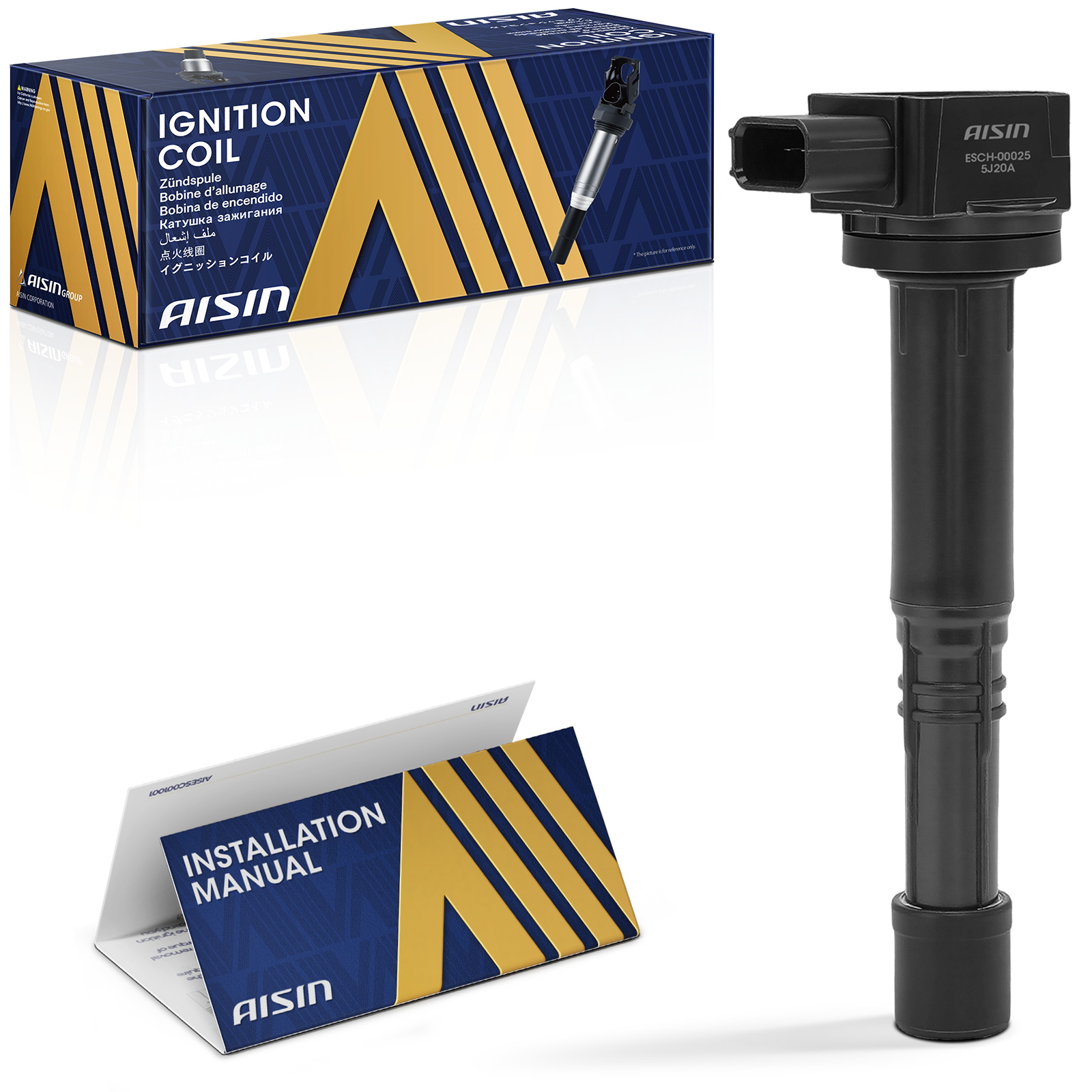 ESCH-00025 Ignition Coil, Blade 3-Terminal Sold Individually