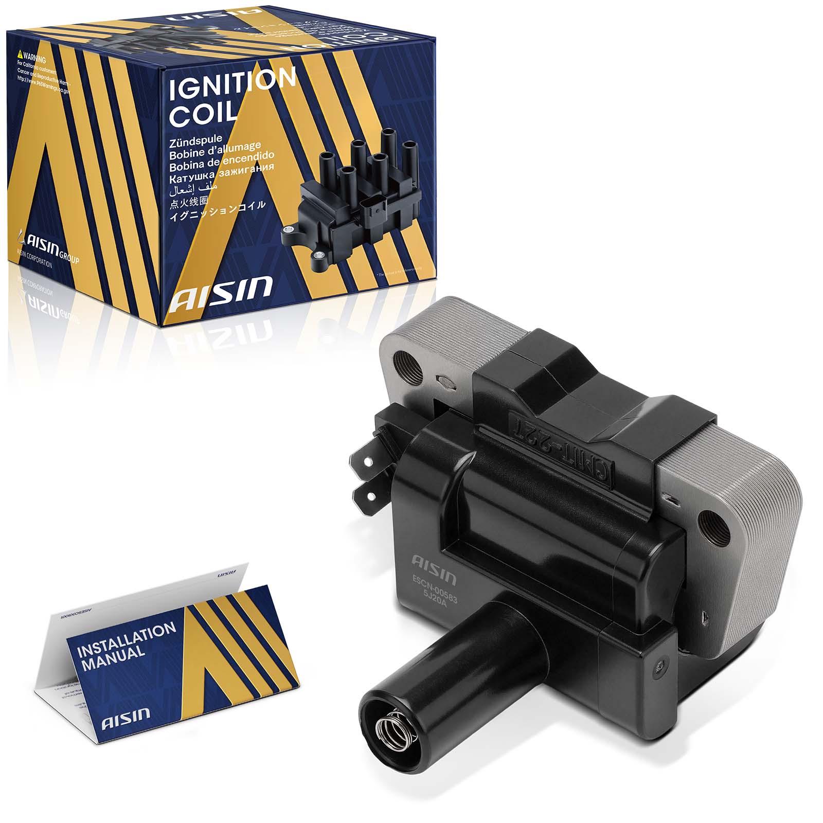 ESCN-00583 Ignition Coil, Blade 2-Terminal Sold Individually