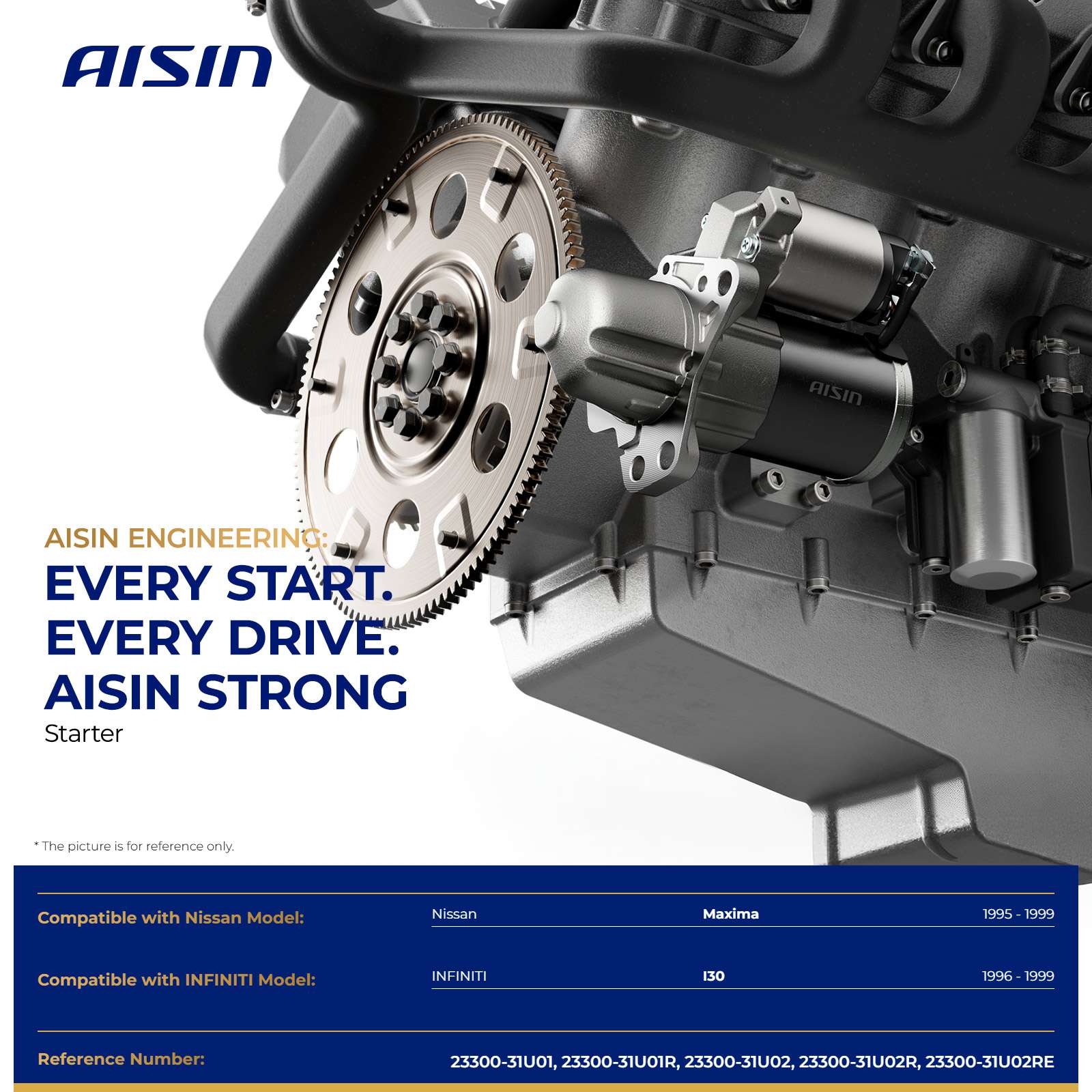 ESMN-00516 Starter, New - Image 2
