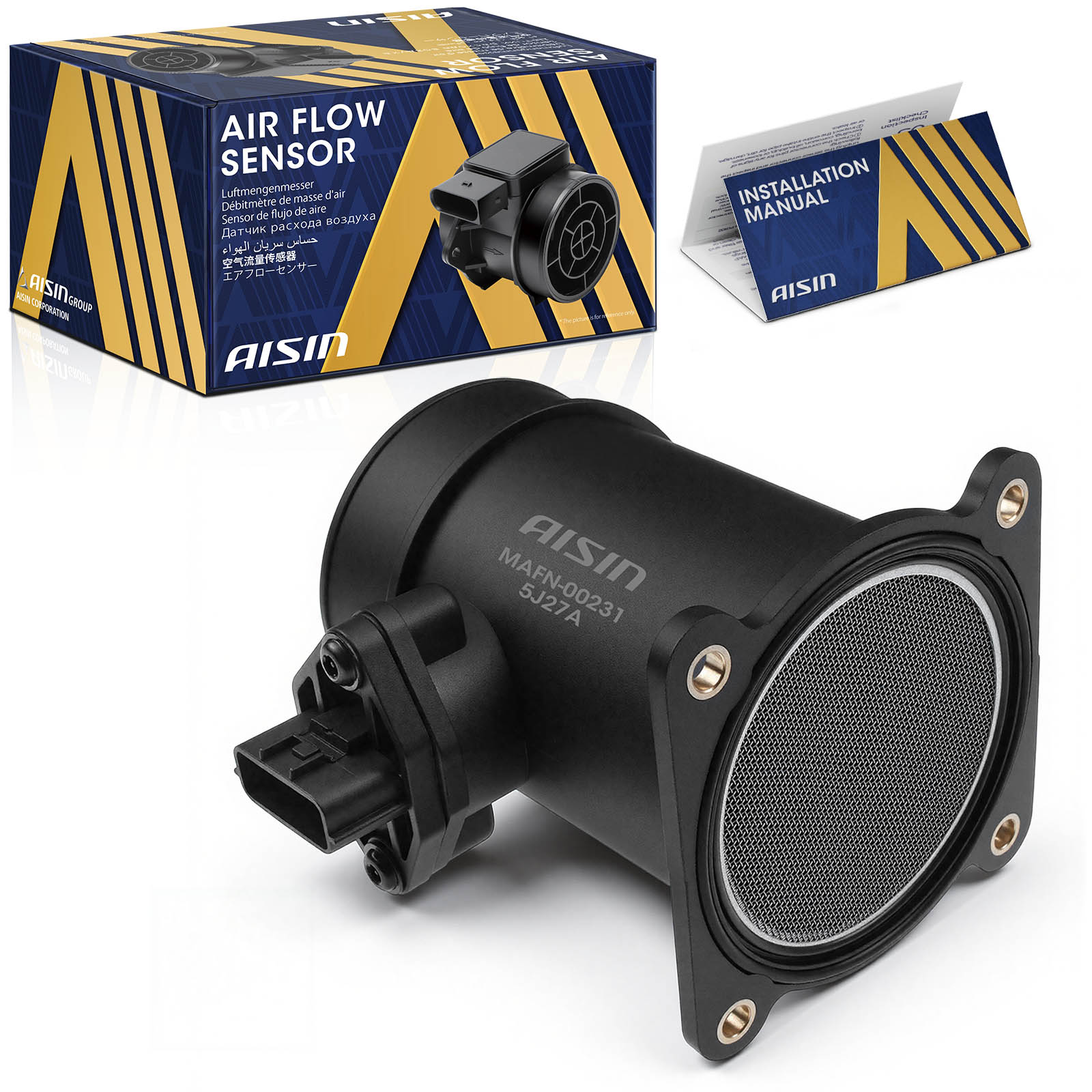 MAFN-00231 Mass Air Flow Sensor, 3.5L, 6Cyl