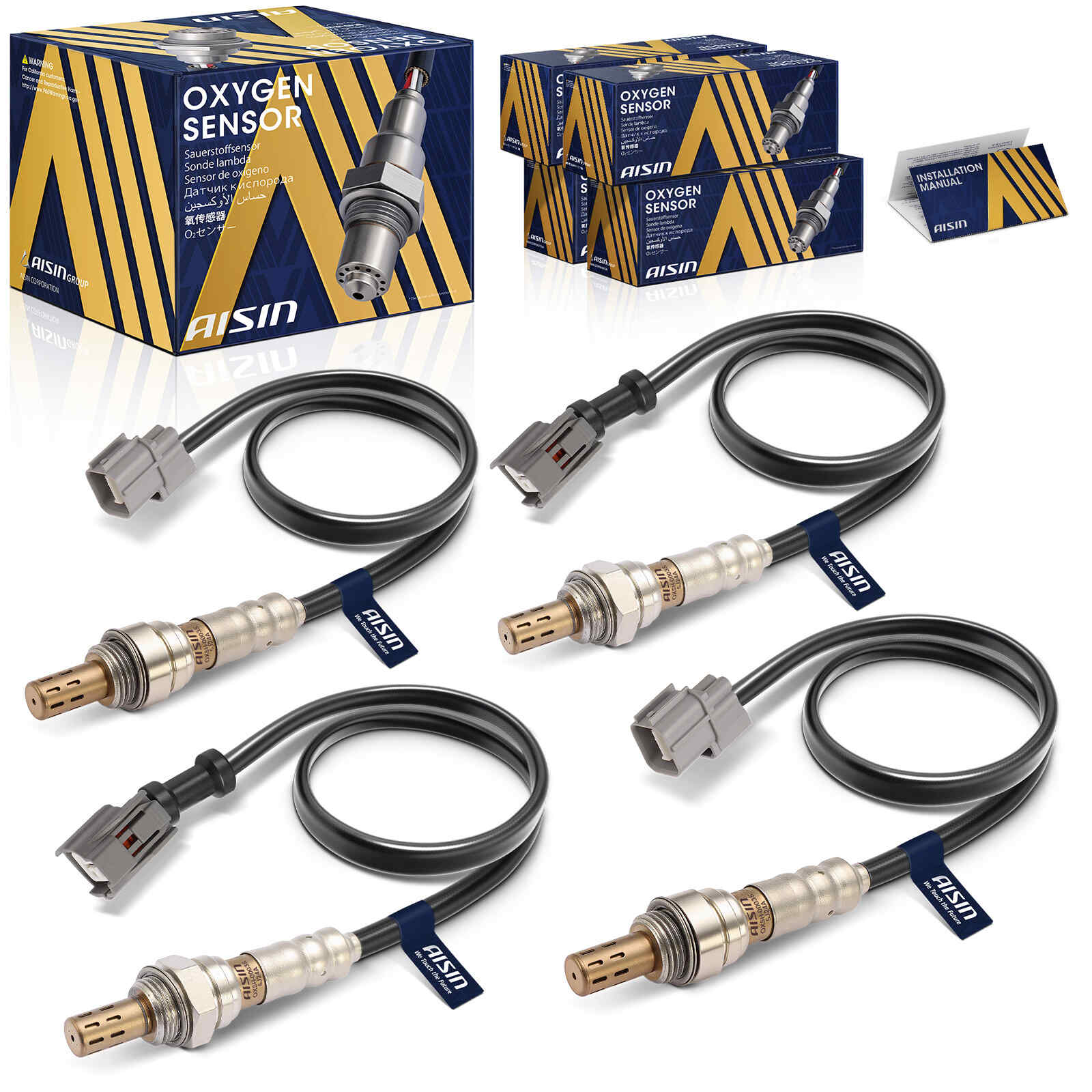 OXSH-00035 Oxygen Sensor, Set of 4