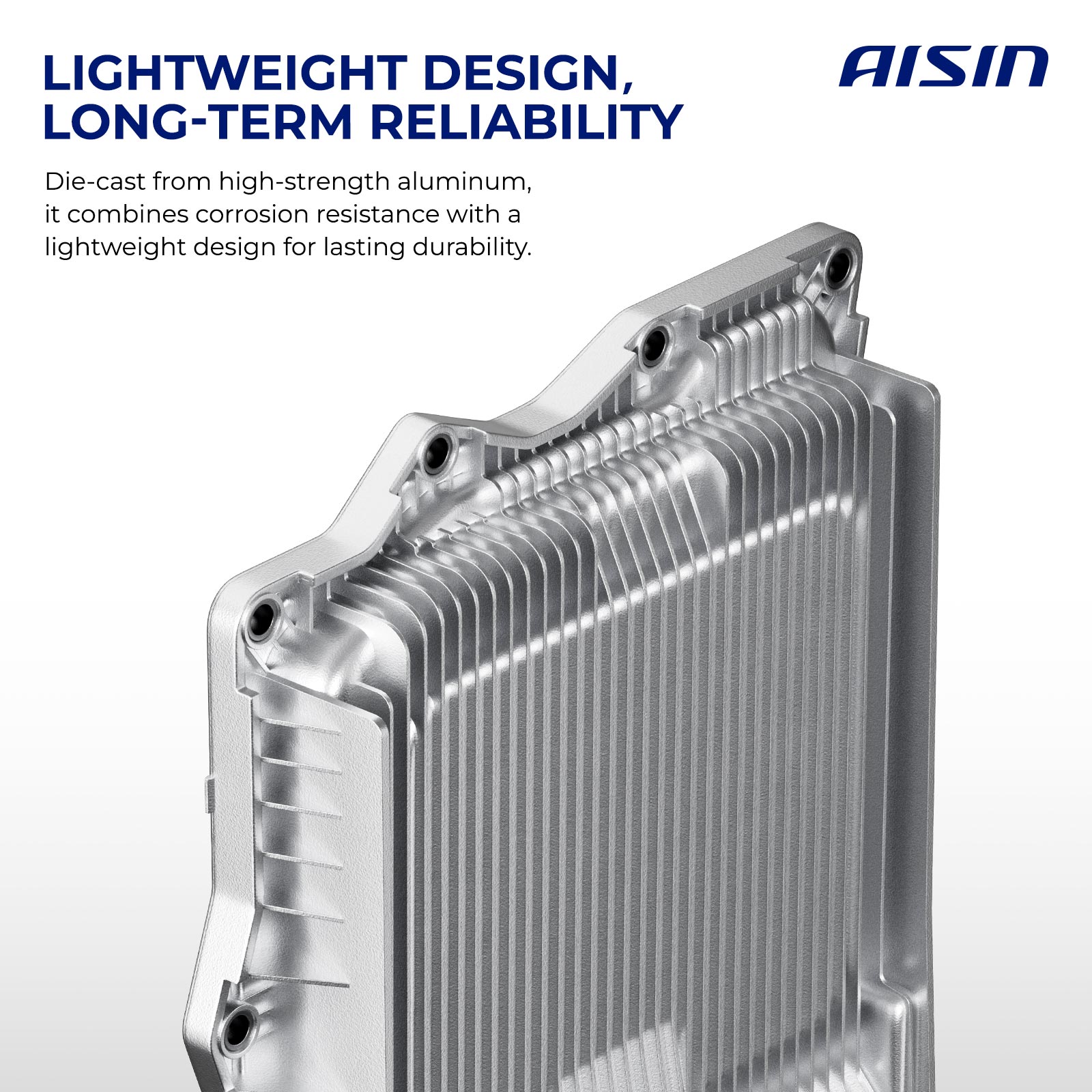 PNAH-00420 Transmission Pan - Natural, Aluminum, Transmission oil pan, Sold Individually - Image 4