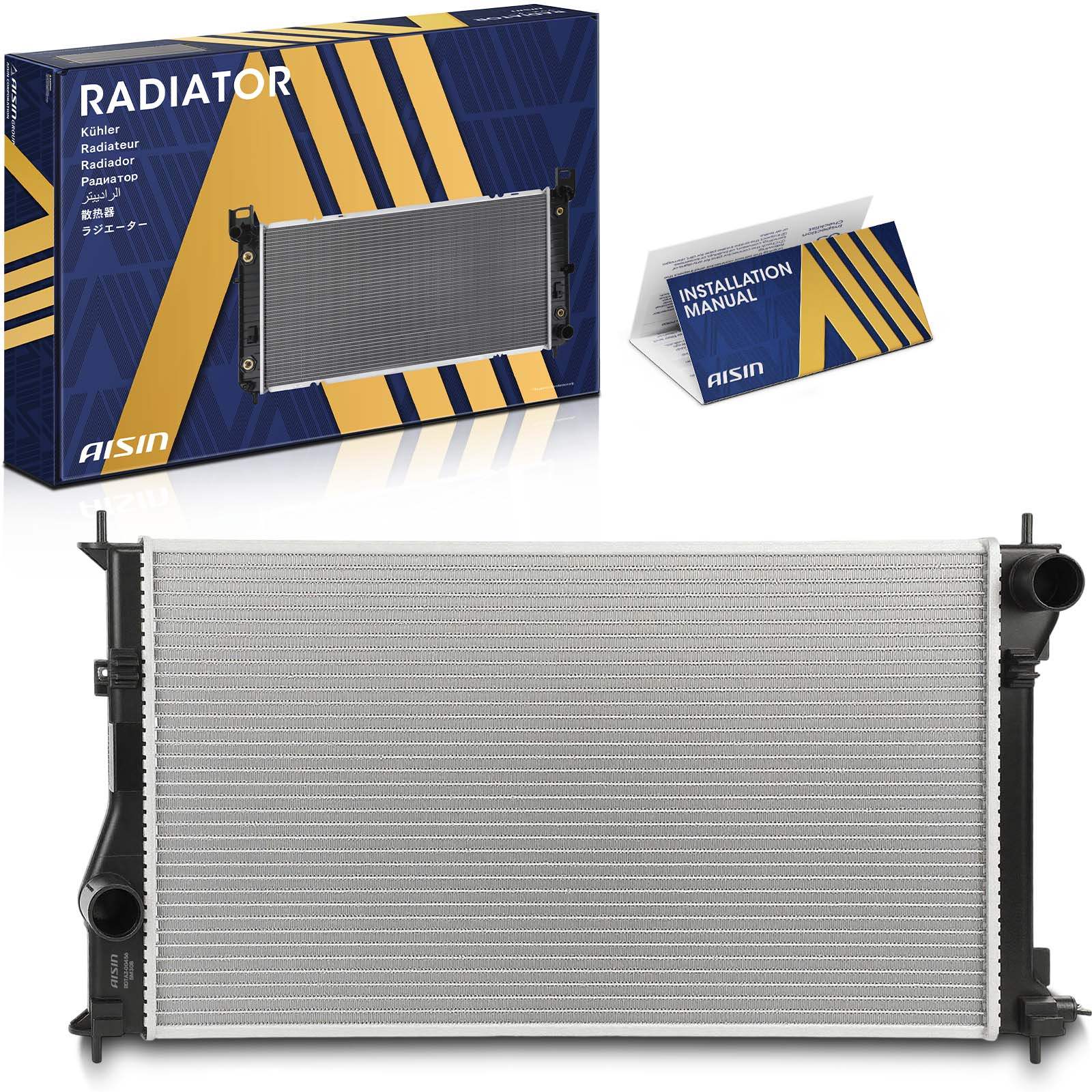 RDTAZ-00456 Radiator, 2.0L, 4Cyl