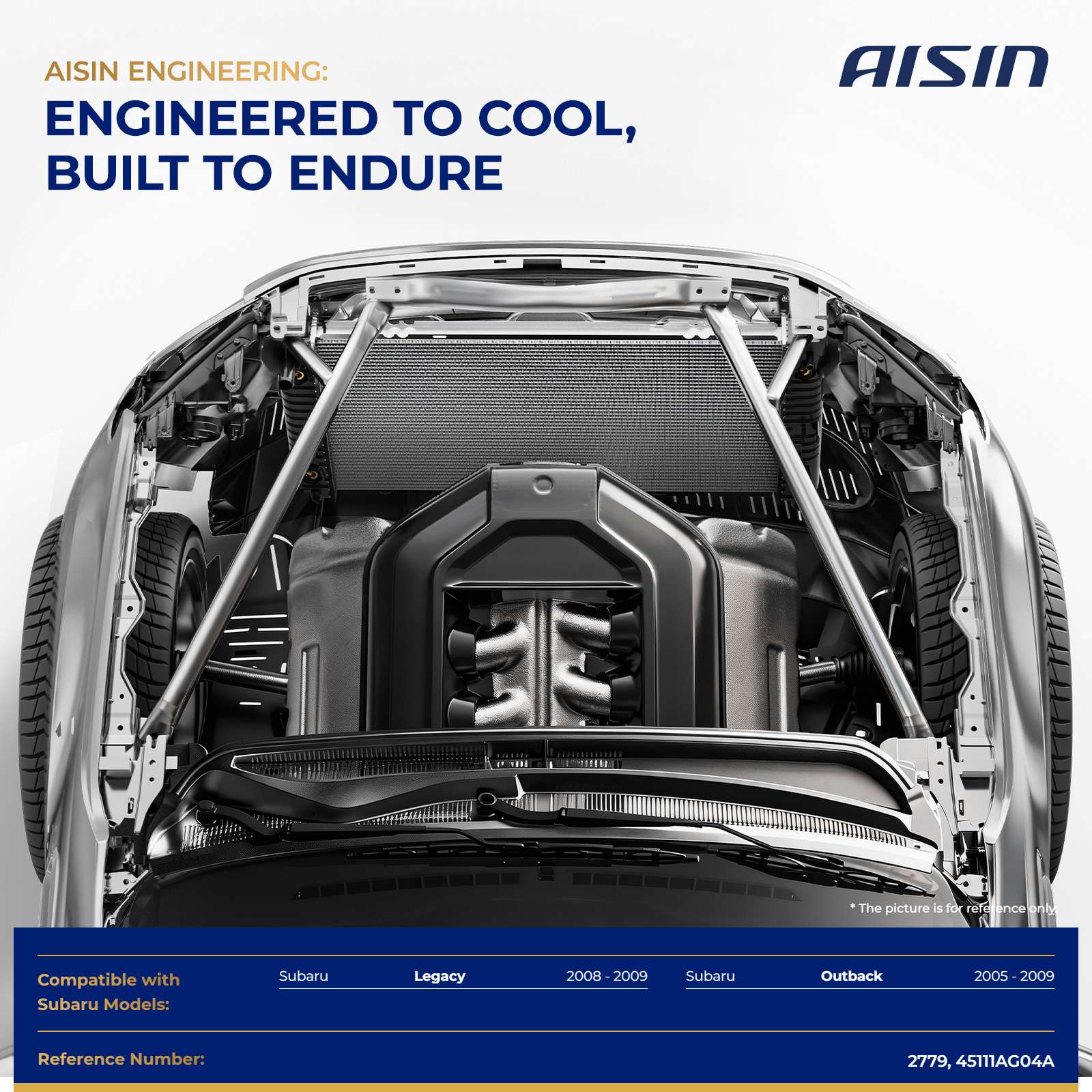 RDTF-00233 Radiator, 3.0L, 6Cyl - Image 2