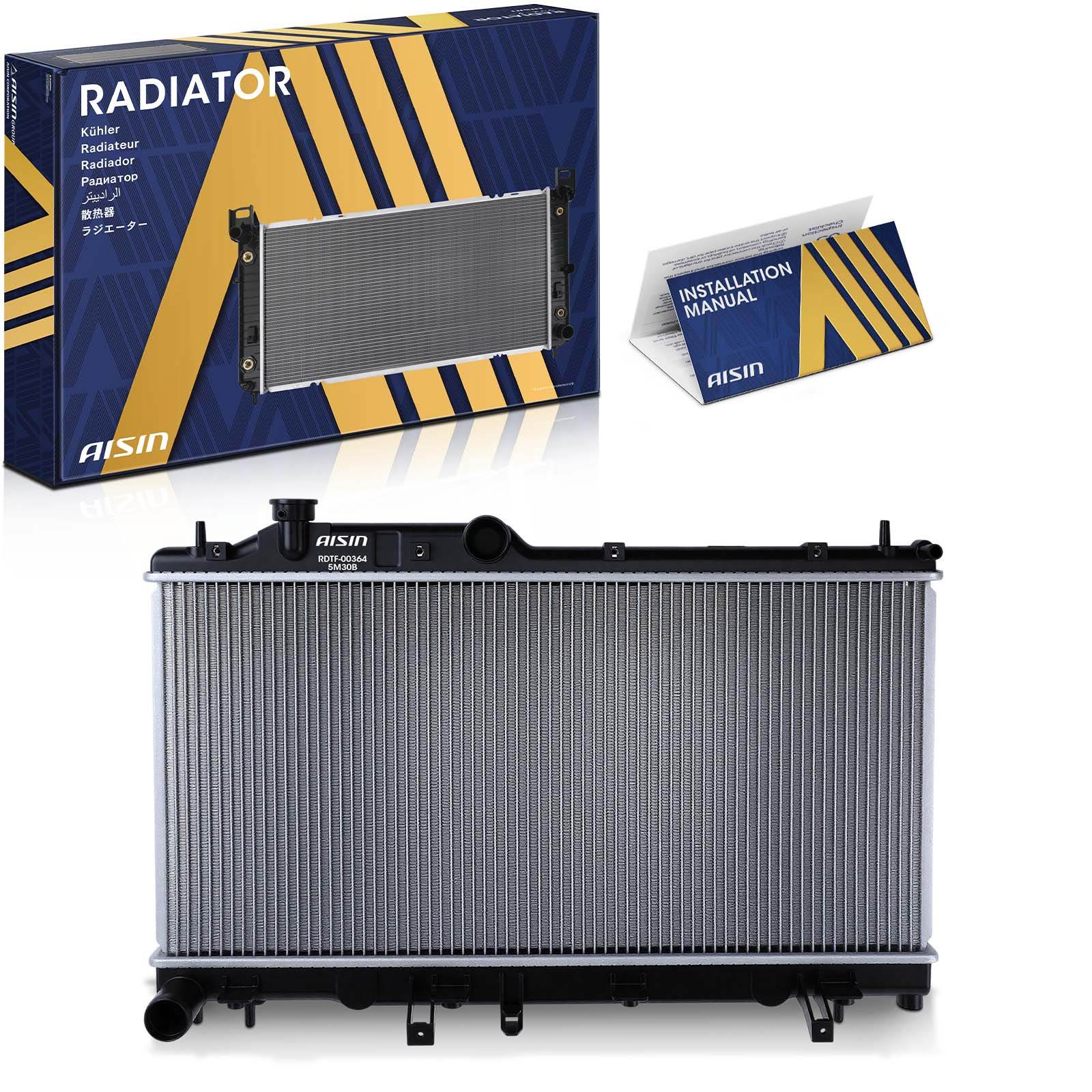 RDTF-00364 Radiator, 2.5L, 4Cyl