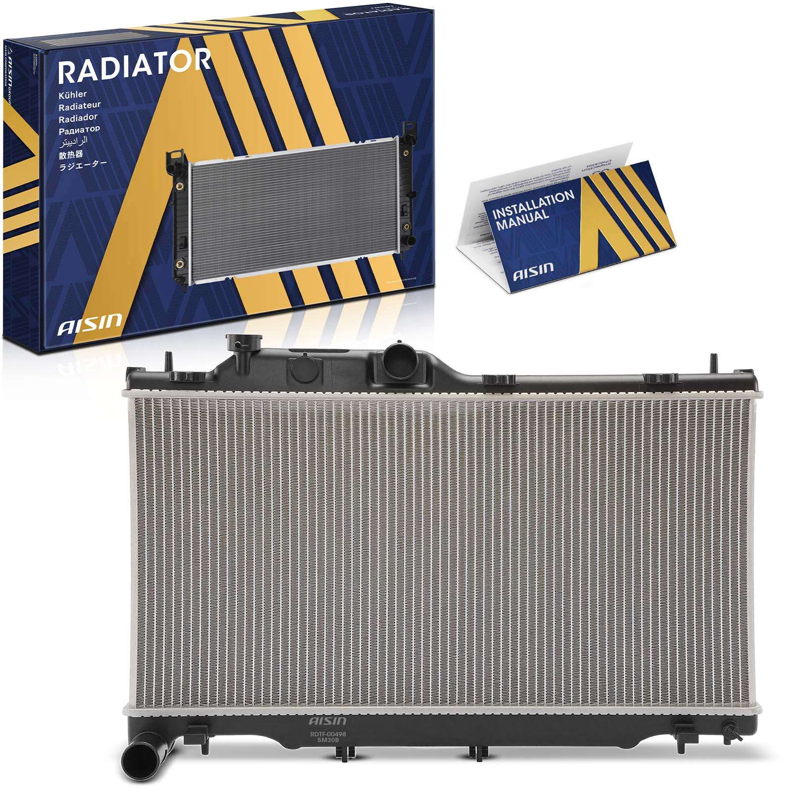 RDTF-00498 Radiator, 2.5L, 4Cyl