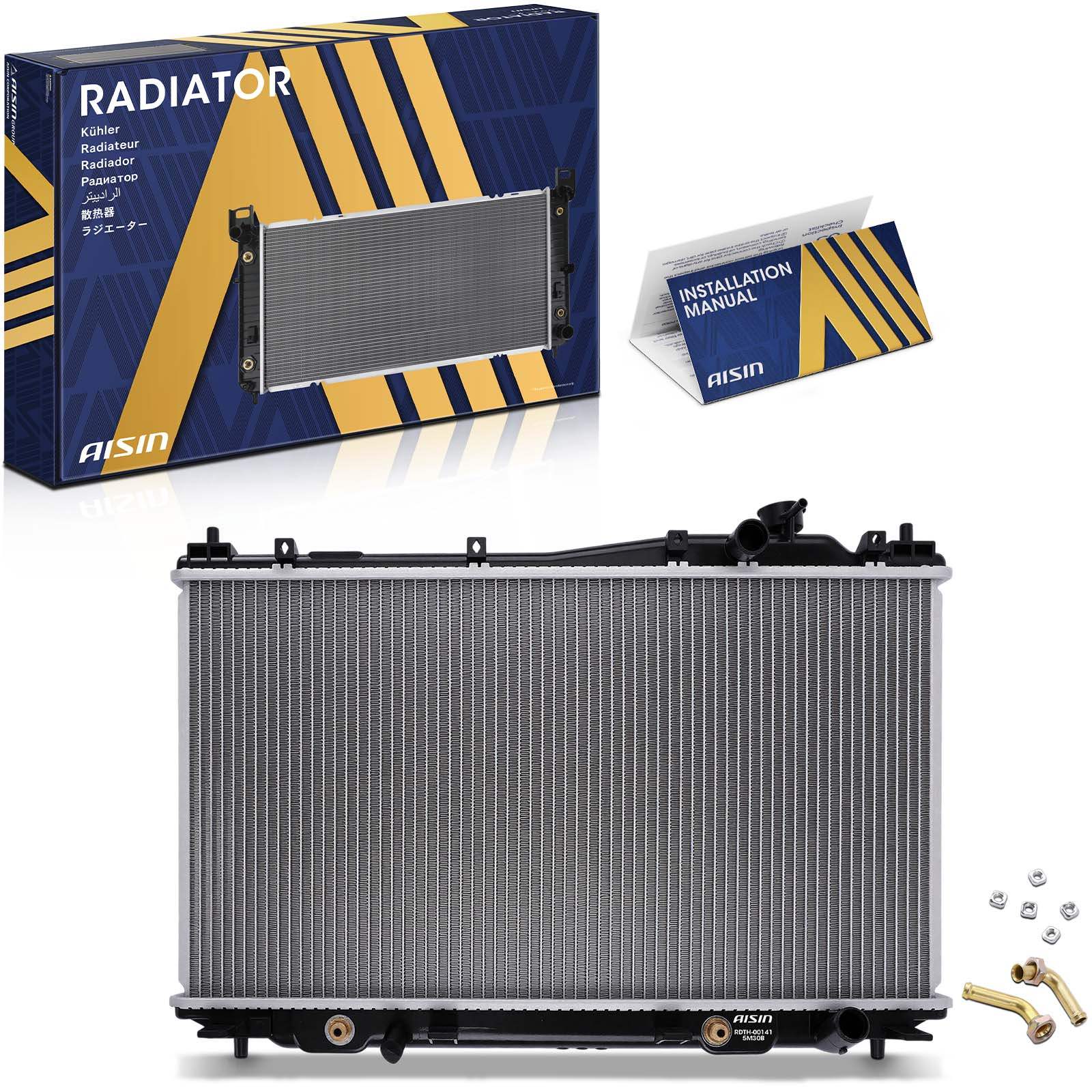 RDTH-00141 Radiator, 1.7L, 4Cyl