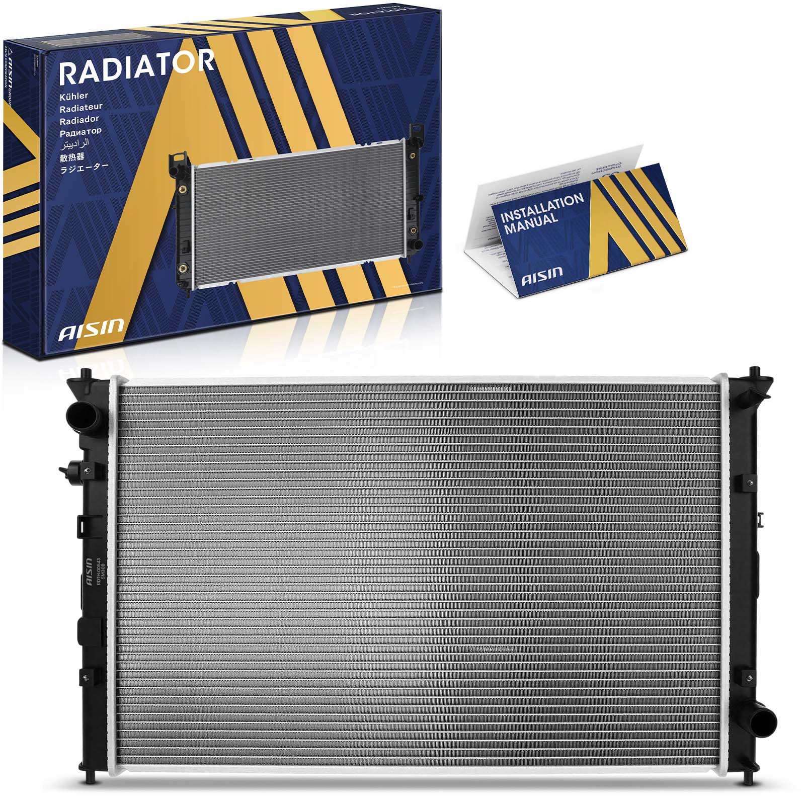 RDTH-00543 Radiator, 1.5L, 4Cyl