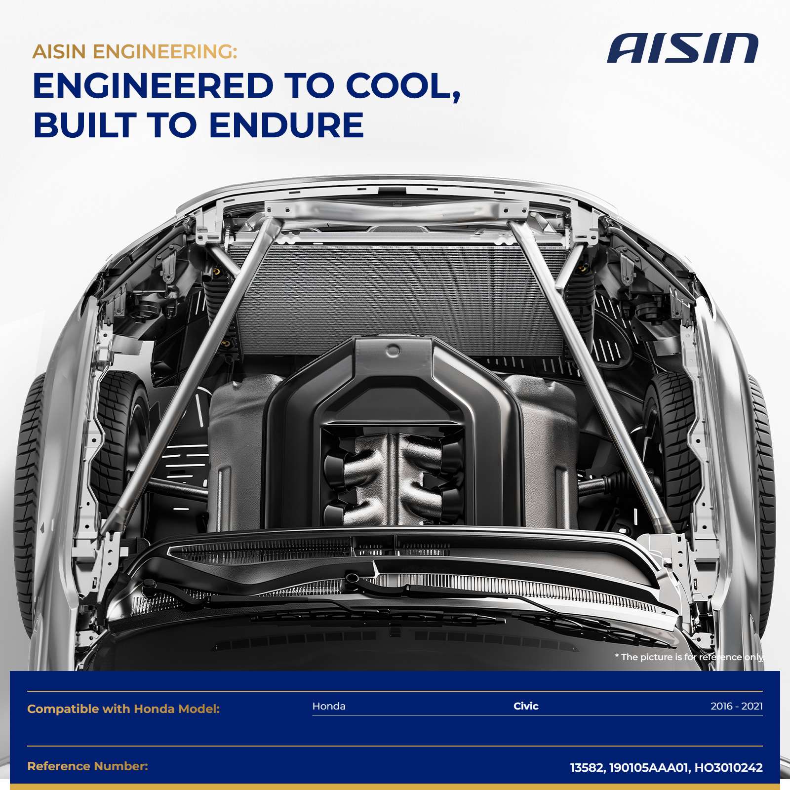 RDTH-00543 Radiator, 1.5L, 4Cyl - Image 2
