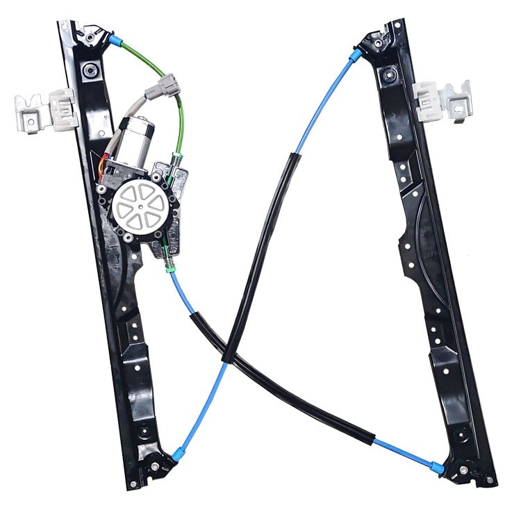 RPAN-069 Front, Driver Side Power Window Regulator, With Motor - Image 2