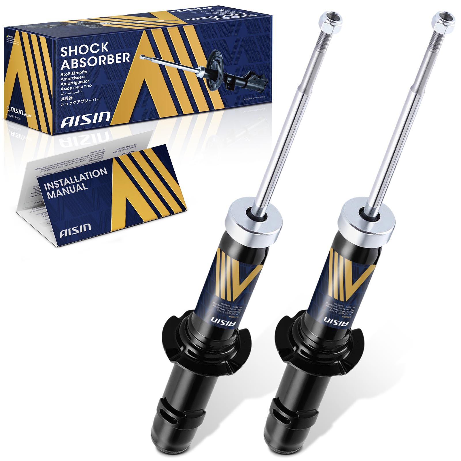SABH-00005 Front, Driver and Passenger Side Shock Absorber