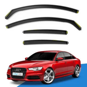 AUDI A6 C7 2011-2018 4 Door Saloon Wind Deflectors 4pc Edgevisors Tinted