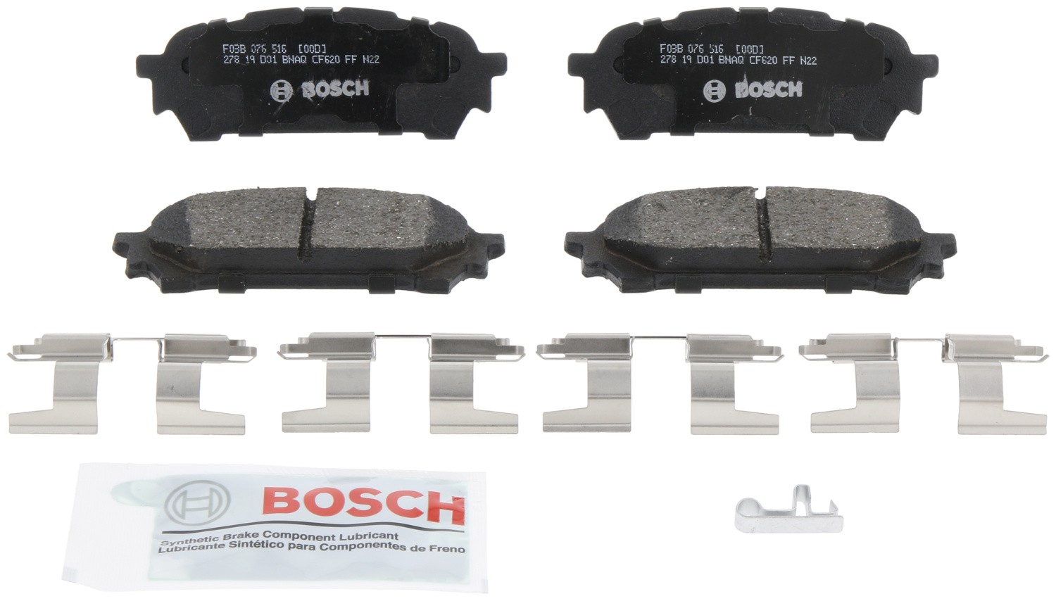 BC1004 Rear Quietcast Premium Series Ceramic Brake Pad Set