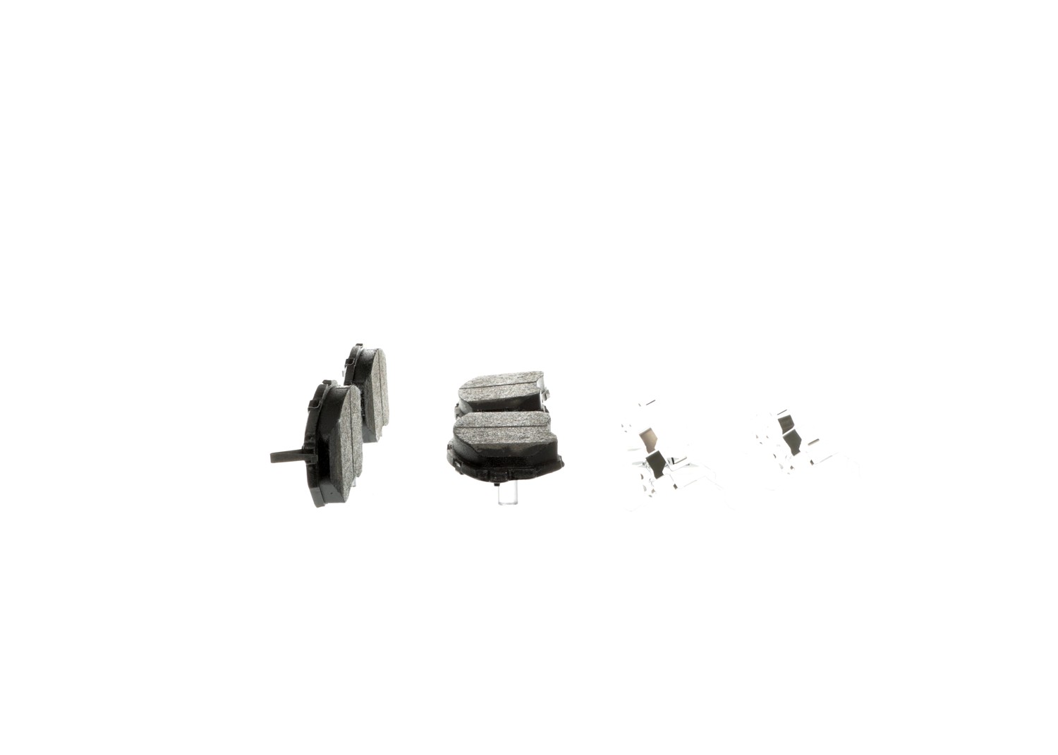 BE1078H Front Blue Series Semi-metallic Brake Pad Set