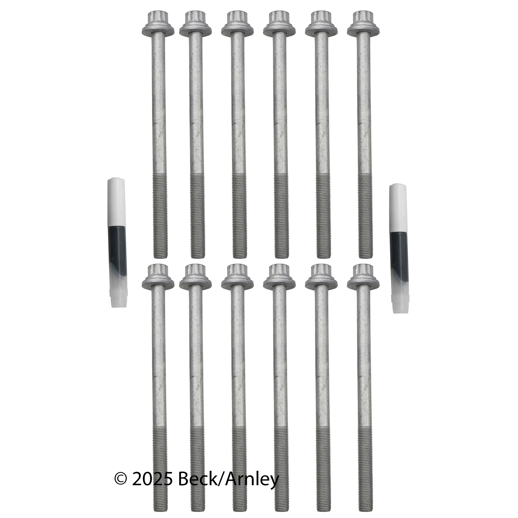 016-1052 OE Replacement Series Cylinder Head Bolt, Set of 12