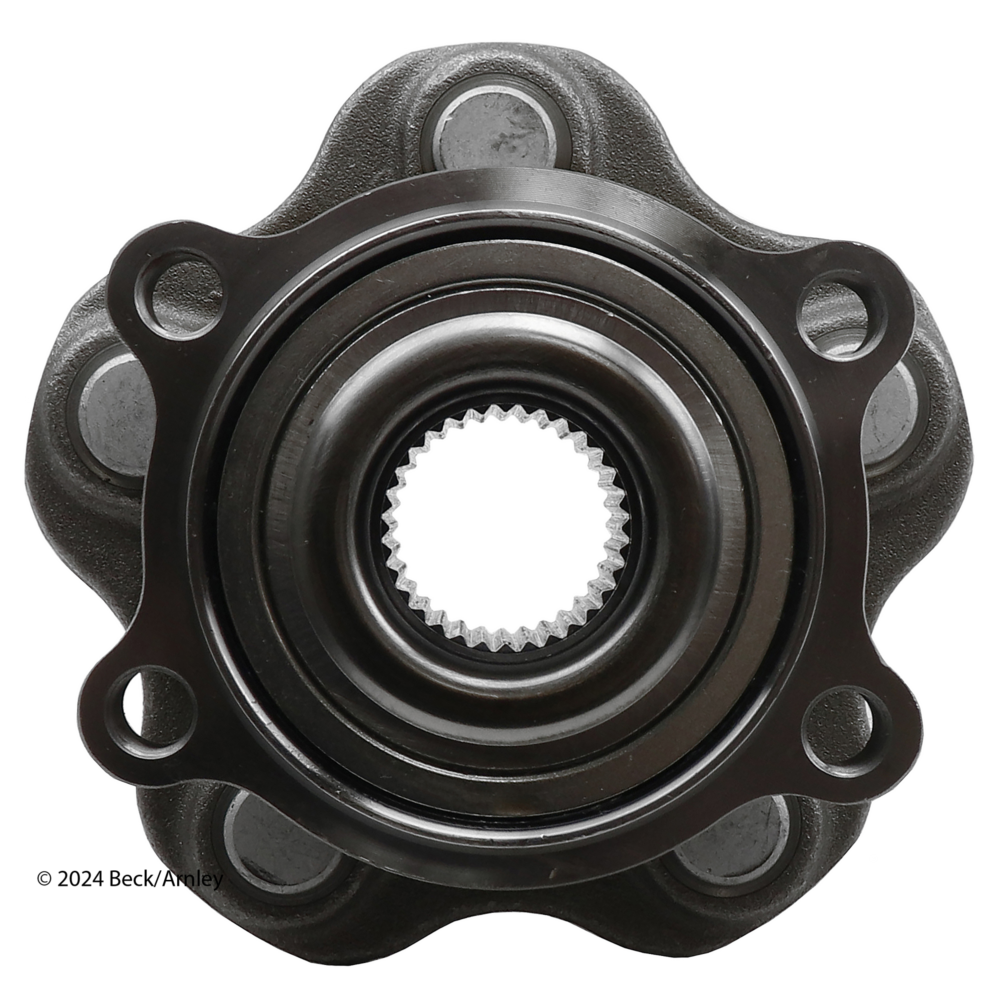 051-6354 Rear, Driver or Passenger Side Wheel Hub, 5 Lugs, With Bearing, OE Replacement - Image 2