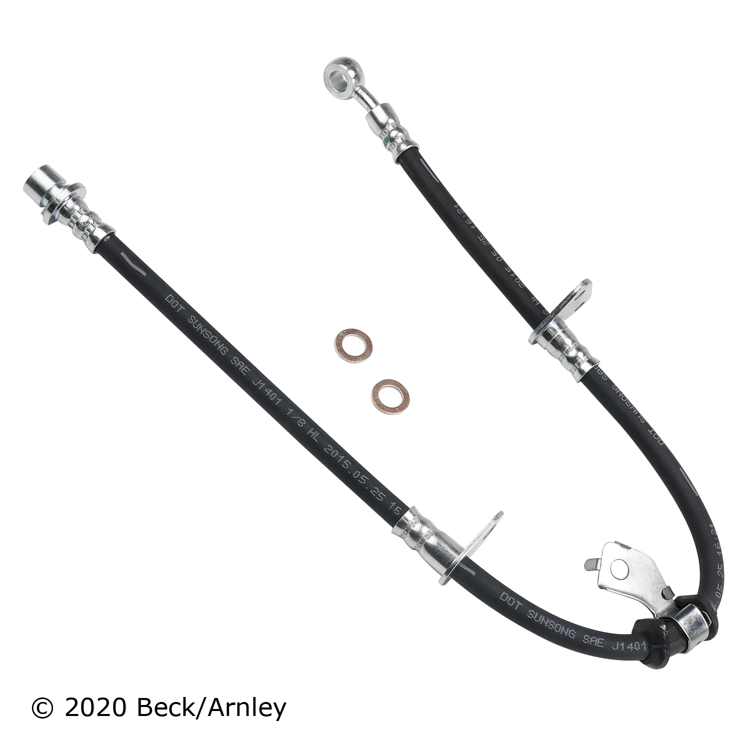 073-1426 Front, Passenger Side OE Replacement Series Brake Line
