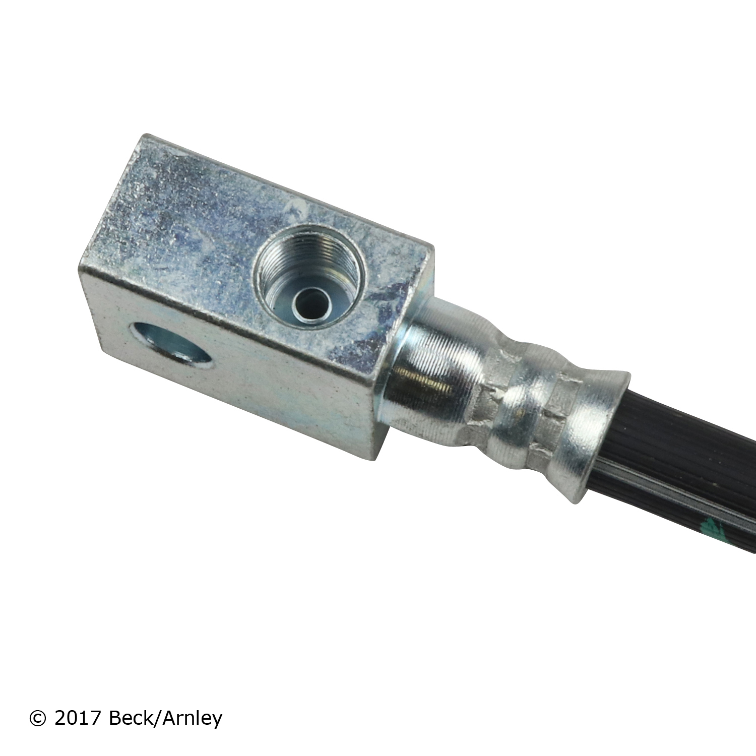 073-1867 Front, Driver Side, Outer OE Replacement Series Brake Line - Image 2