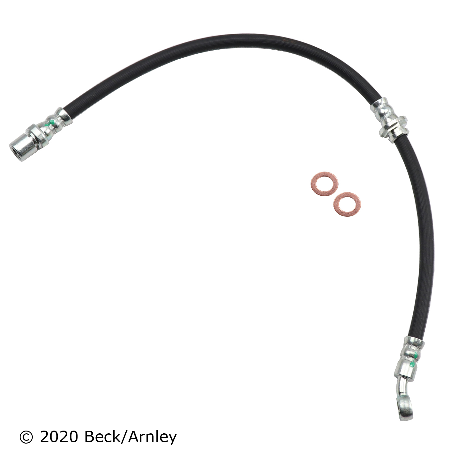 073-1931 Rear, Driver Side OE Replacement Series Brake Line