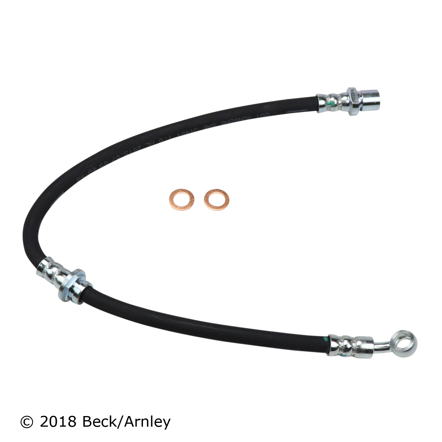 073-1932 Rear, Passenger Side OE Replacement Series Brake Line