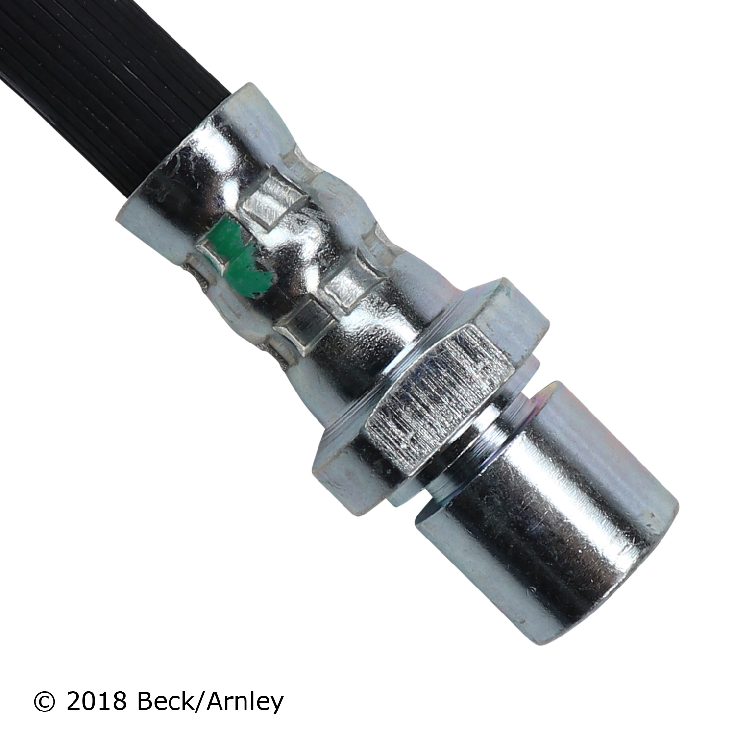 073-1932 Rear, Passenger Side OE Replacement Series Brake Line - Image 2