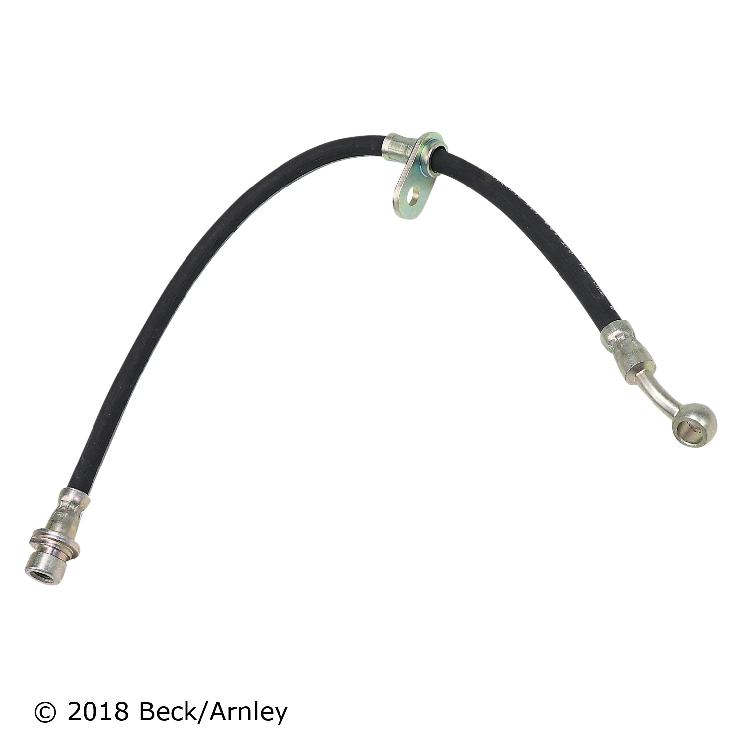 073-1943 Rear, Driver Side OE Replacement Series Brake Line