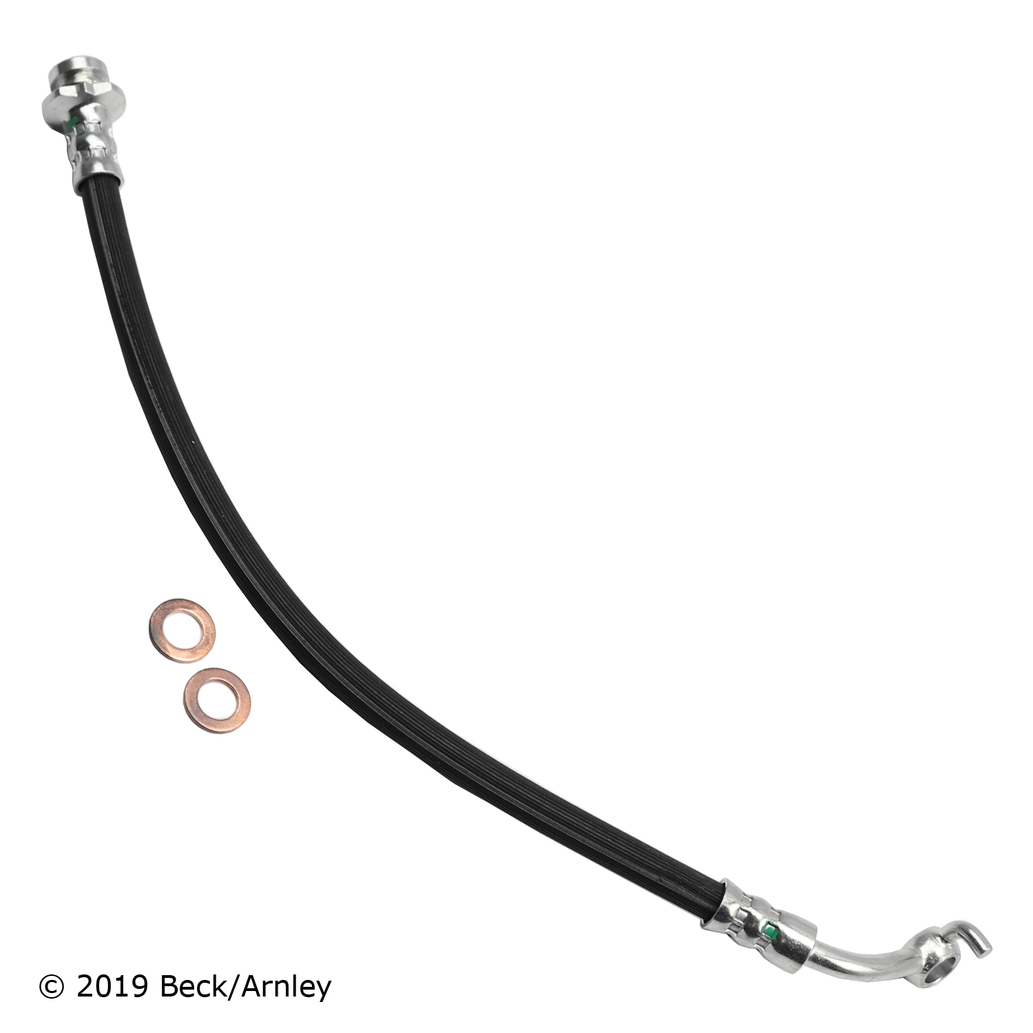 073-2092 Rear, Driver Side OE Replacement Series Brake Line
