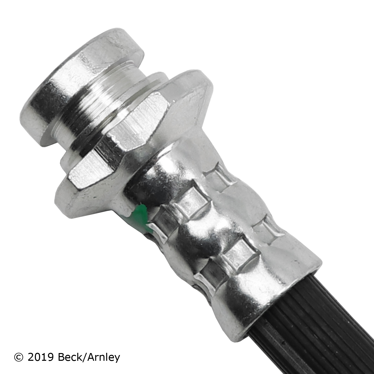 073-2092 Rear, Driver Side OE Replacement Series Brake Line - Image 2