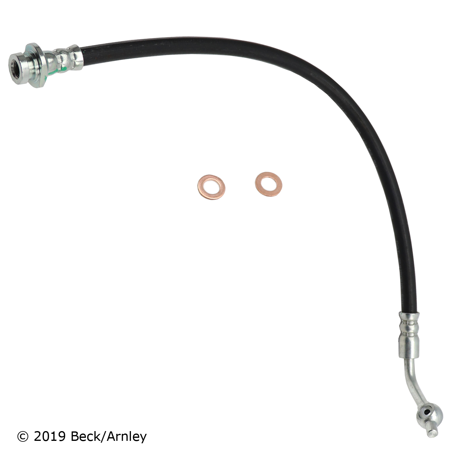 073-2093 Rear, Driver Side OE Replacement Series Brake Line