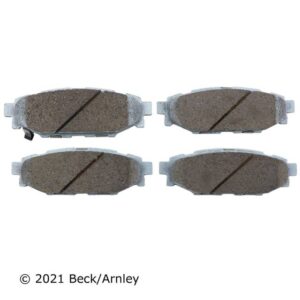 Beck Arnley Rear Disc Brake Pad Set | 085-1811
