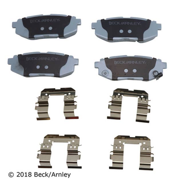 Beck Arnley Rear Disc Brake Pad Set | 085-6870