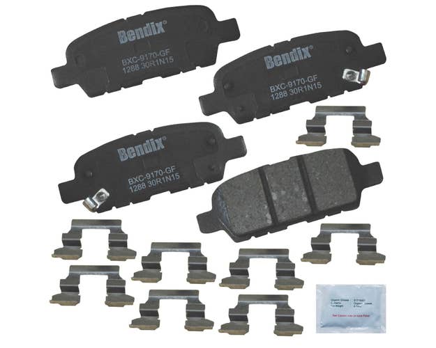 Bendix CFC1288 | Rear Disc Brake Pad Set